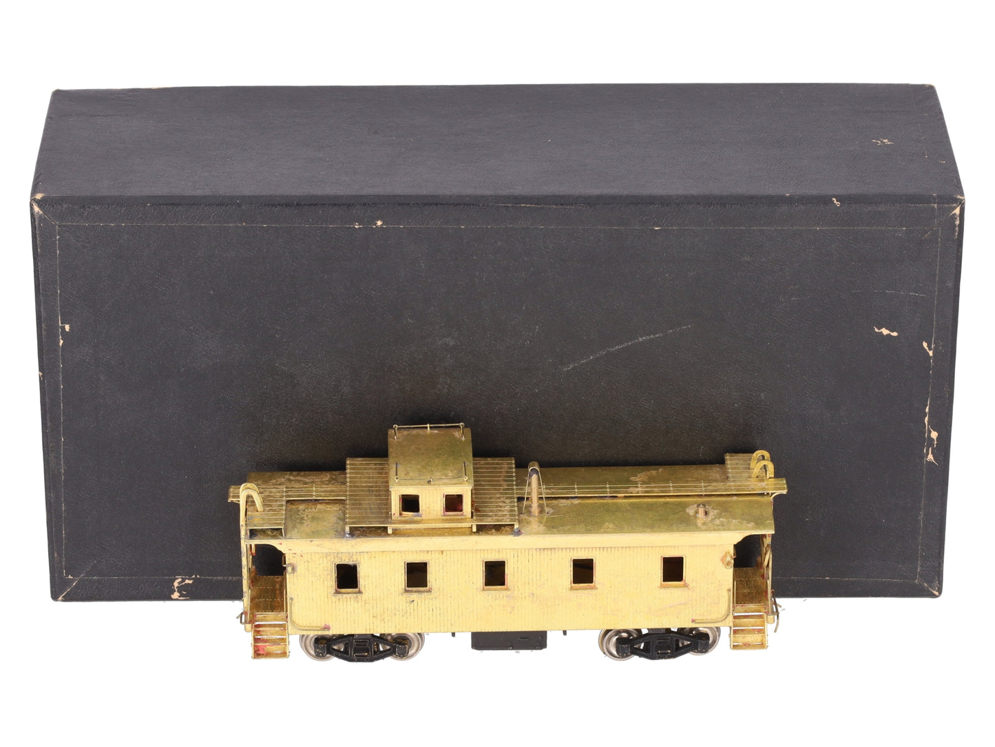Hallmark Models HO Brass Rock Island 5-Window Wood Caboose -Unpainted/Box