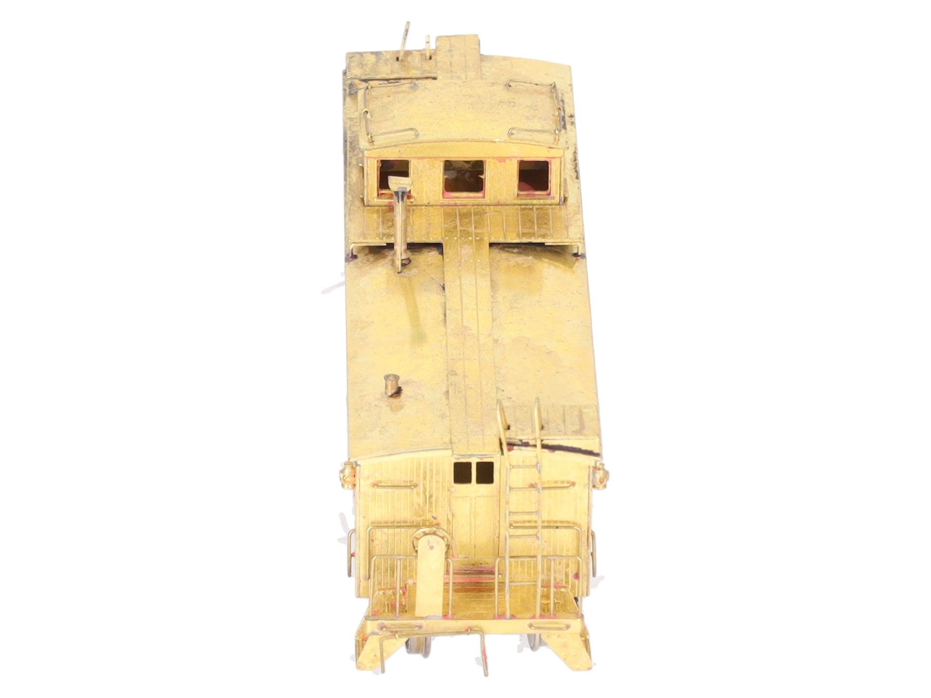 Hallmark Models HO Brass Rock Island 5-Window Wood Caboose -Unpainted/Box