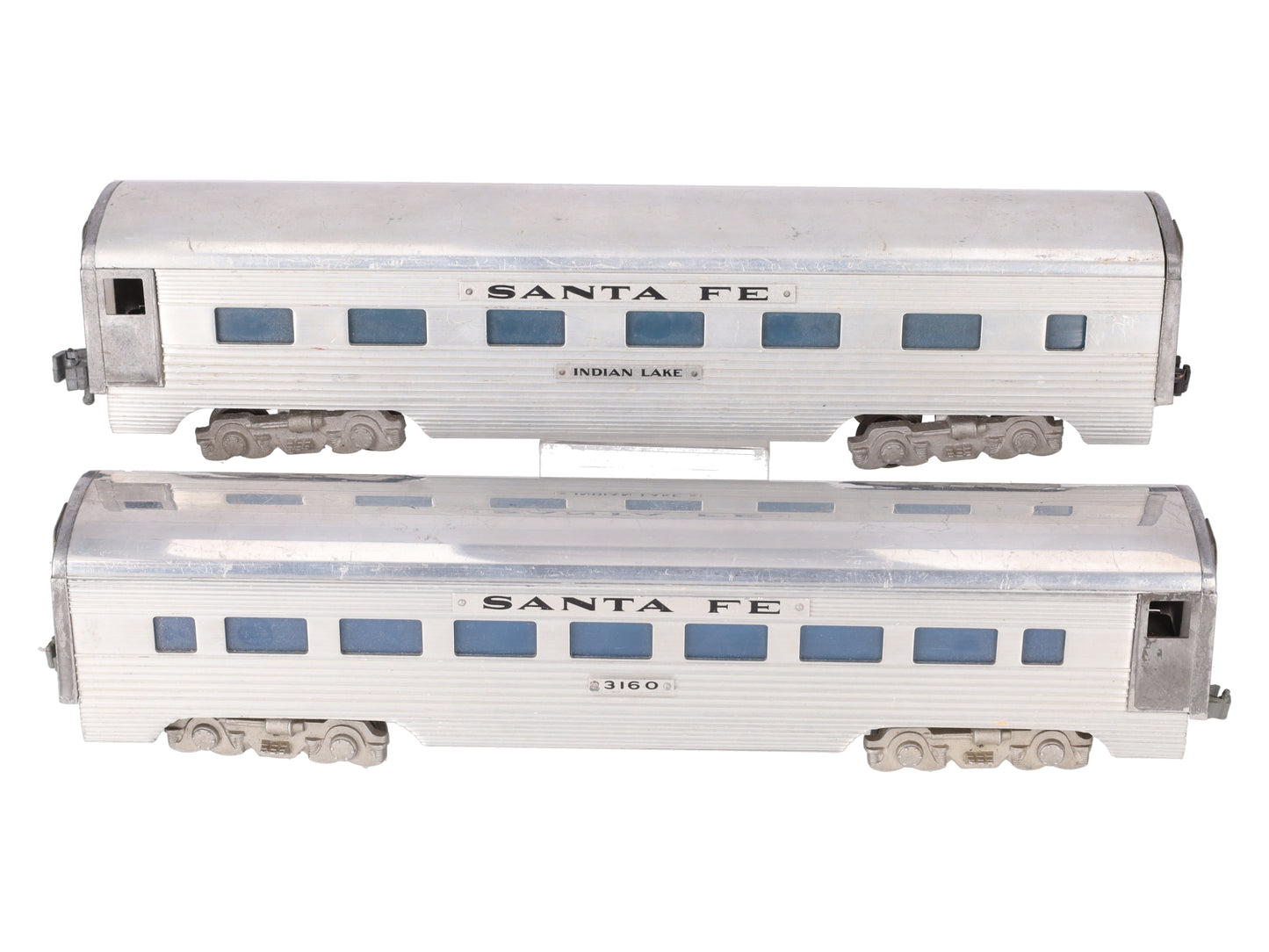 AMT Vintage O Santa Fe Passenger Cars: 3160, Indian Lake [2] VG