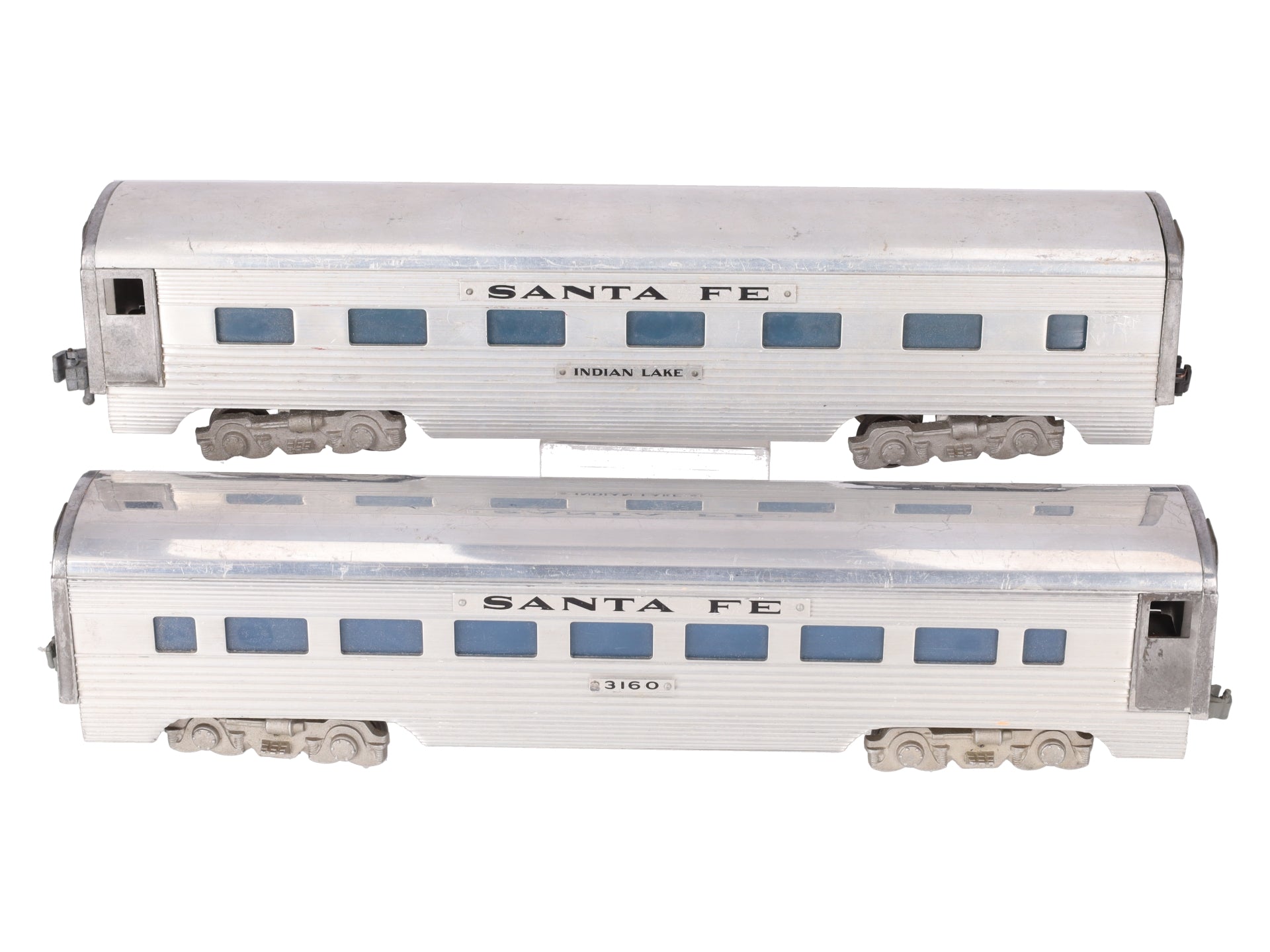 AMT Vintage O Santa Fe Passenger Cars: 3160, Indian Lake [2] VG