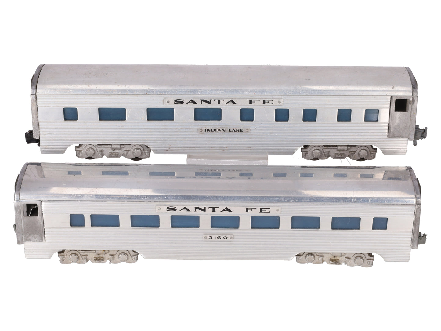 AMT Vintage O Santa Fe Passenger Cars: 3160, Indian Lake [2] VG