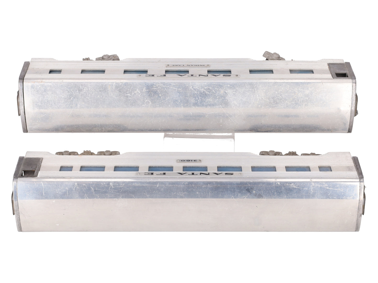 AMT Vintage O Santa Fe Passenger Cars: 3160, Indian Lake [2] VG