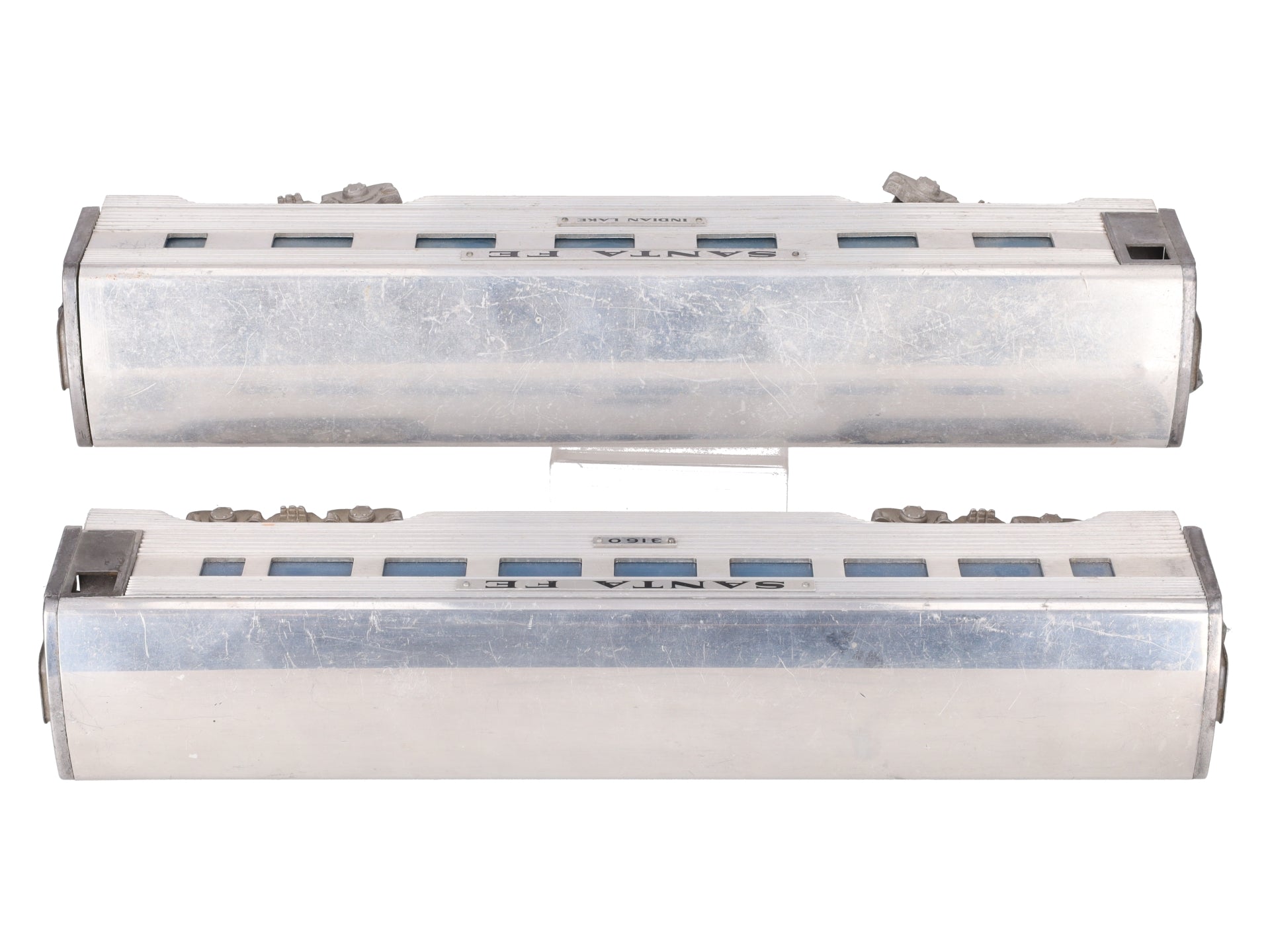 AMT Vintage O Santa Fe Passenger Cars: 3160, Indian Lake [2] VG