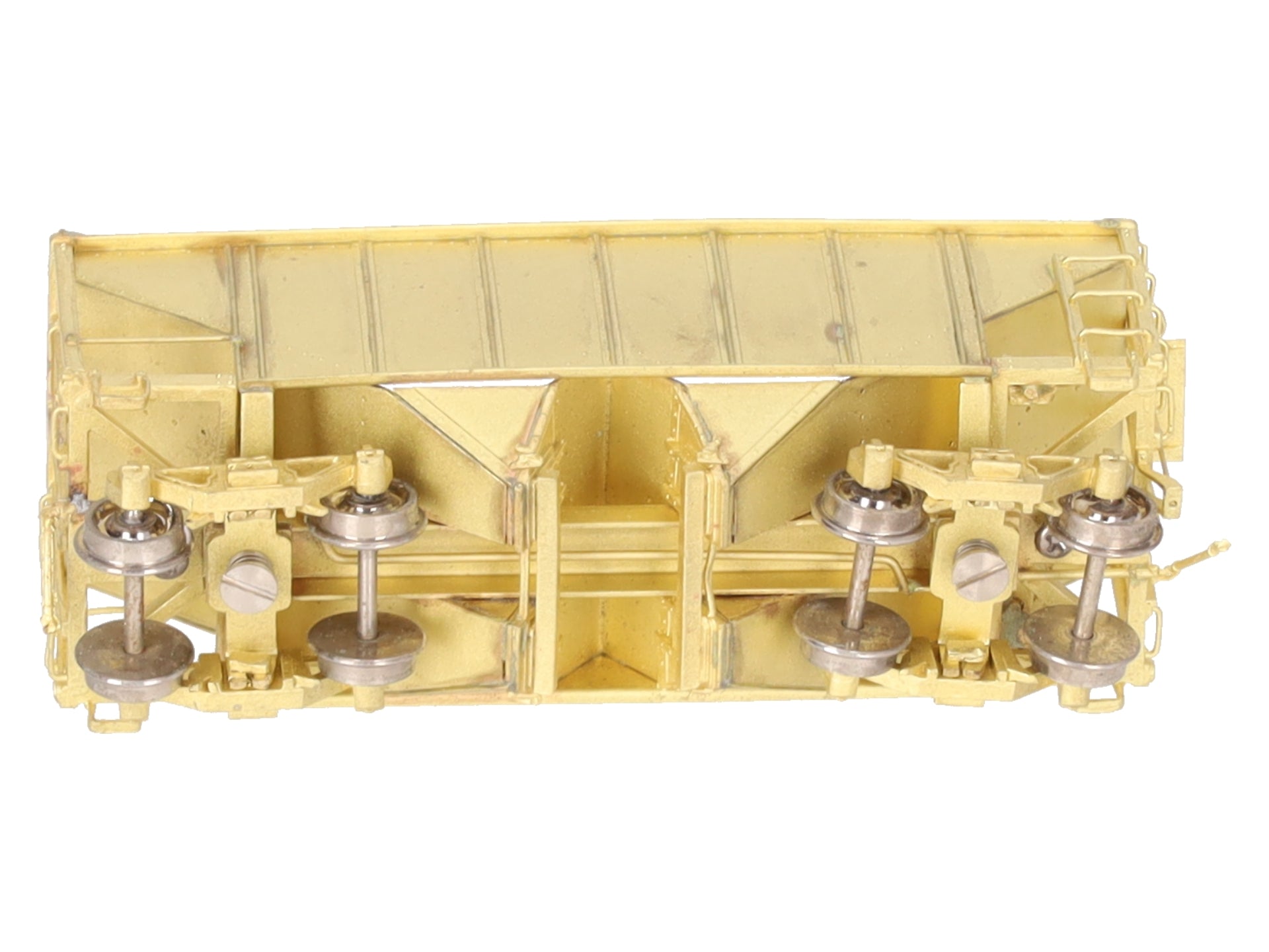 Hallmark Models HOn3 Undecorated BRASS Rolling Stock Hopper VG/Box