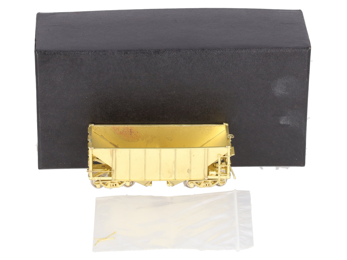 Hallmark Models HOn3 Undecorated BRASS Rolling Stock Hopper VG/Box