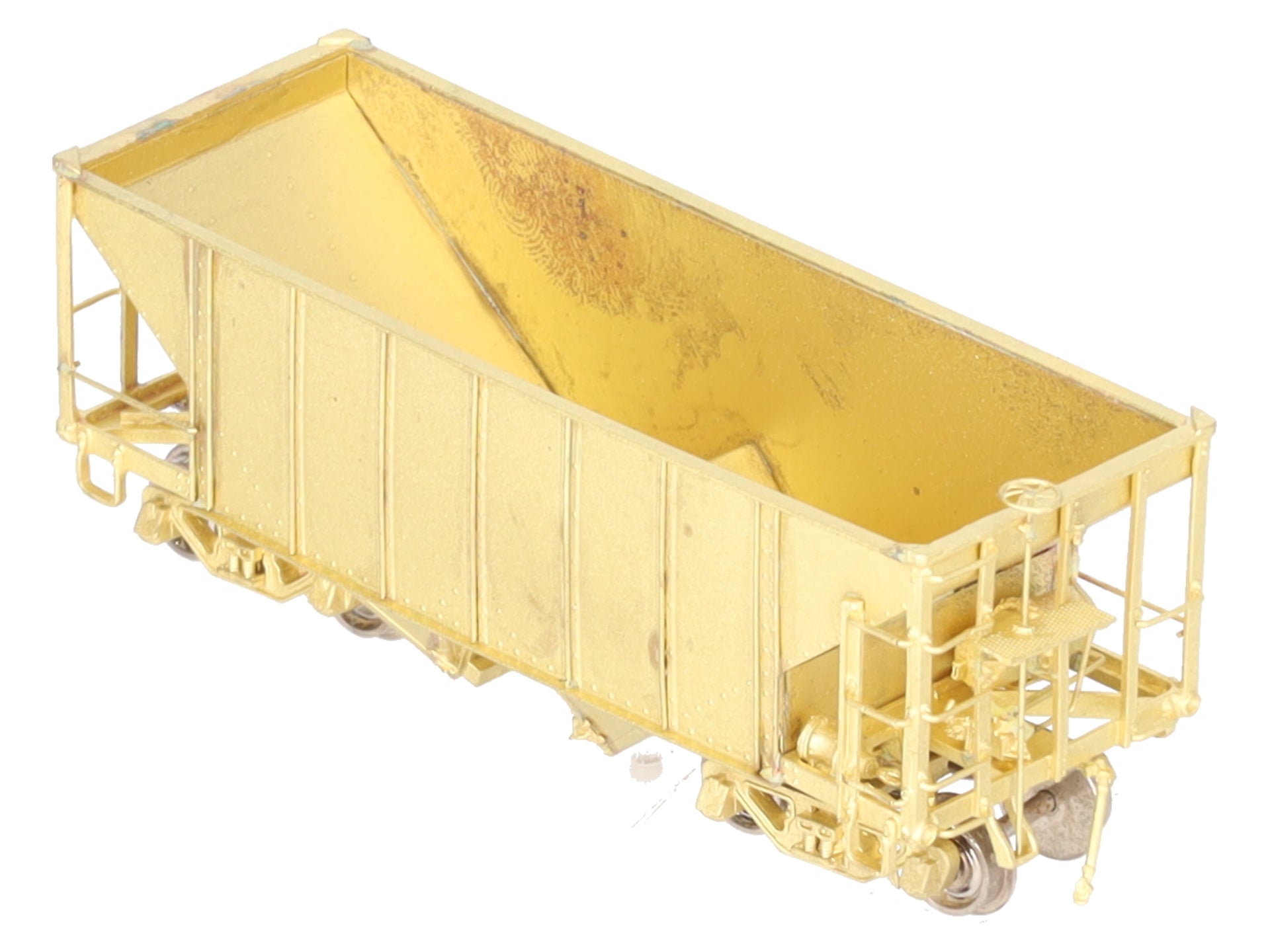 Hallmark Models HOn3 Undecorated BRASS Rolling Stock Hopper VG/Box