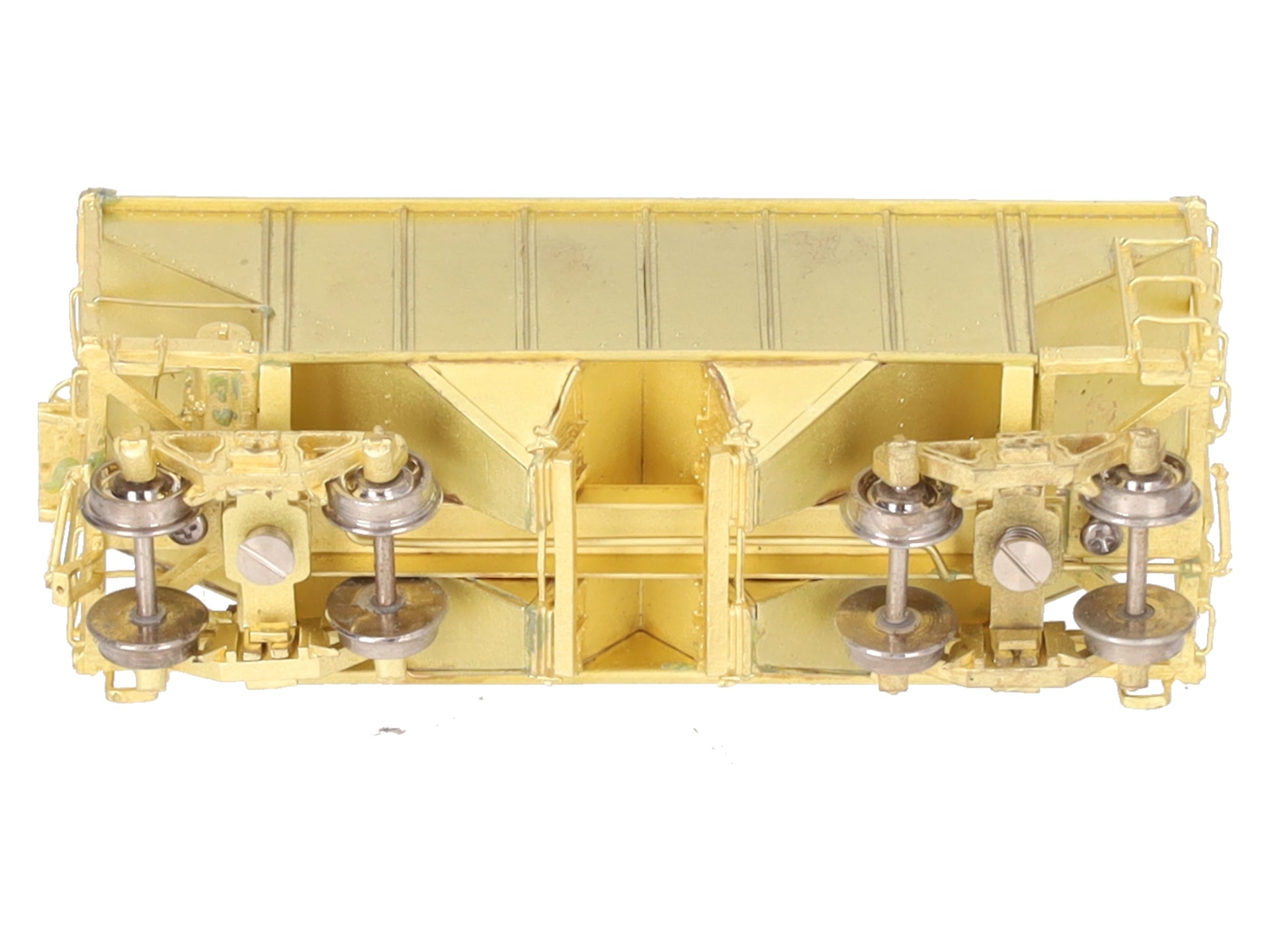 Hallmark Models HOn3 Undecorated BRASS Rolling Stock Hopper EX/Box