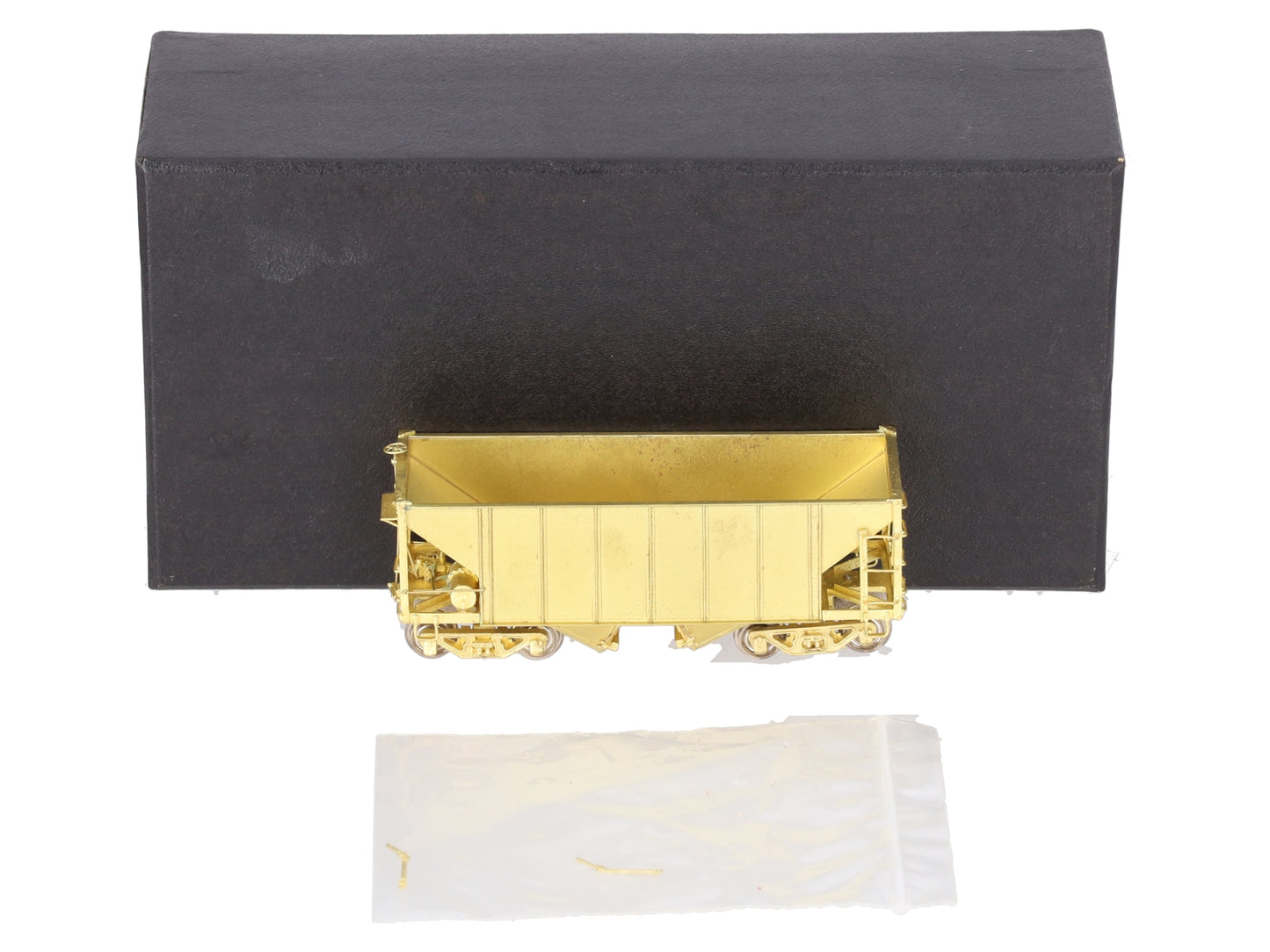 Hallmark Models HOn3 Undecorated BRASS Rolling Stock Hopper EX/Box