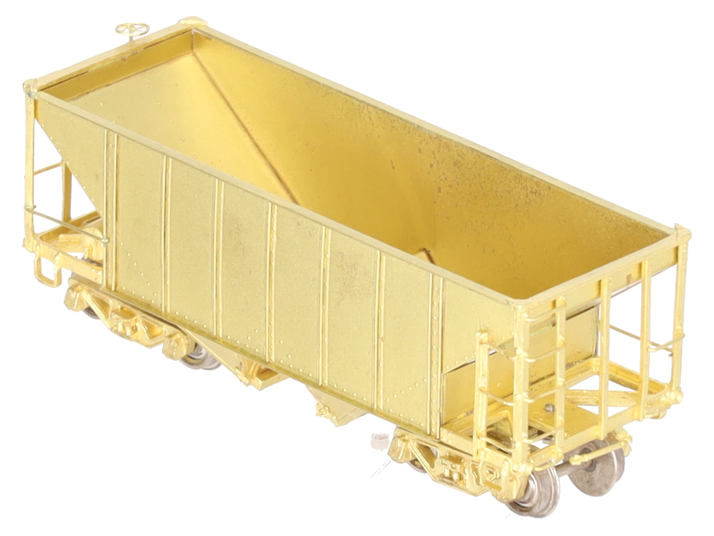 Hallmark Models HOn3 Undecorated BRASS Rolling Stock Hopper EX/Box