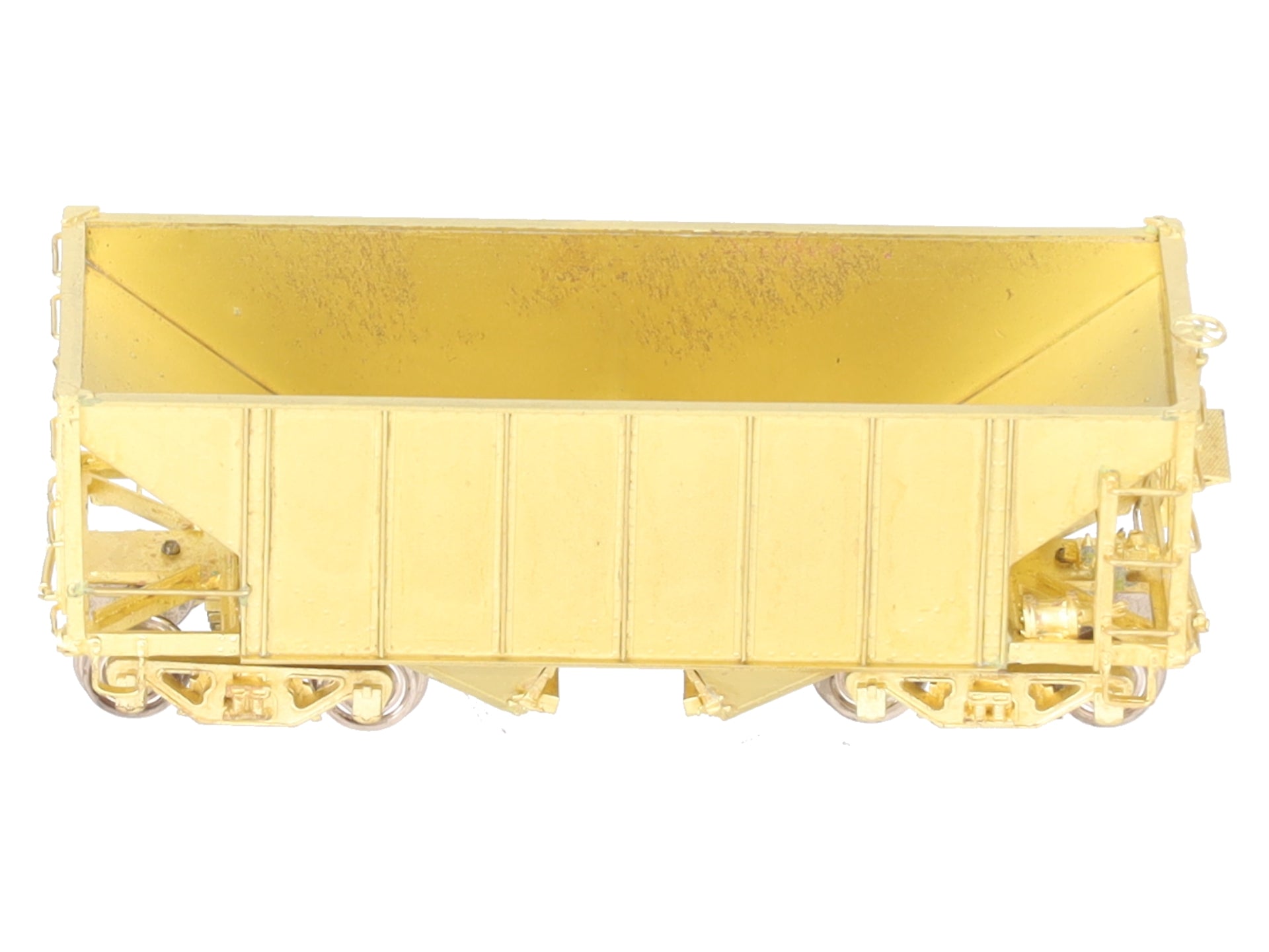 Hallmark Models HOn3 Undecorated BRASS Rolling Stock Hopper EX/Box
