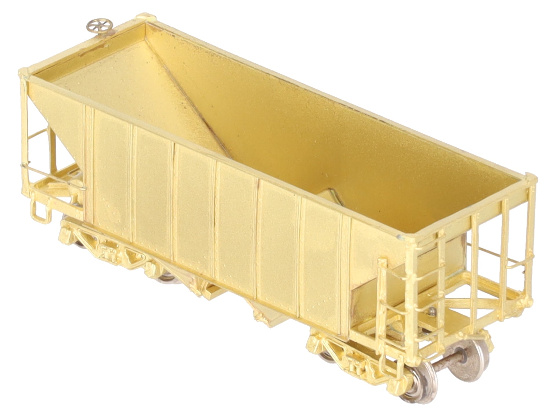 Hallmark Models HOn3  Undecorated BRASS Rolling Stock Hopper EX/Box