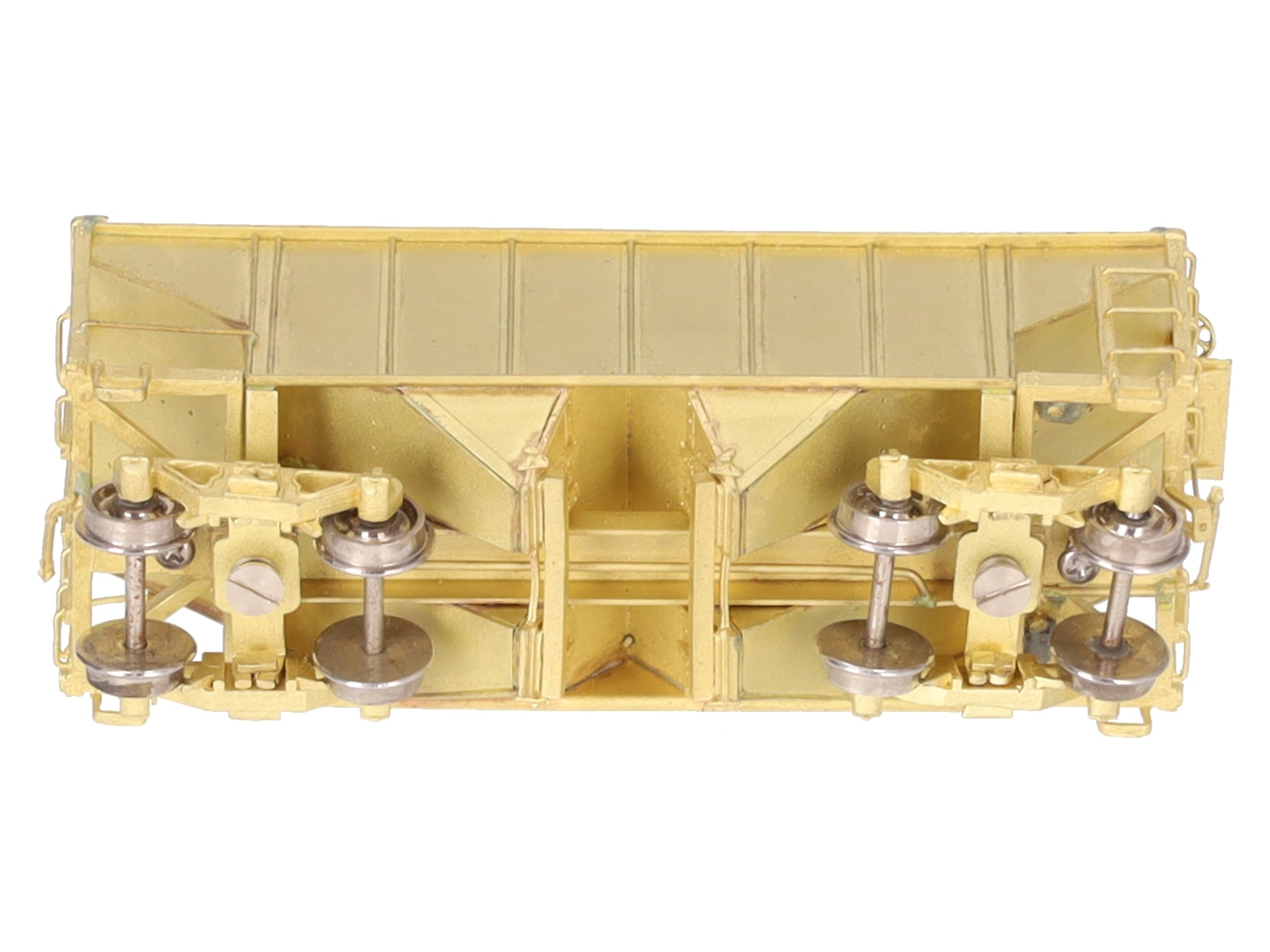 Hallmark Models HOn3  Undecorated BRASS Rolling Stock Hopper EX/Box