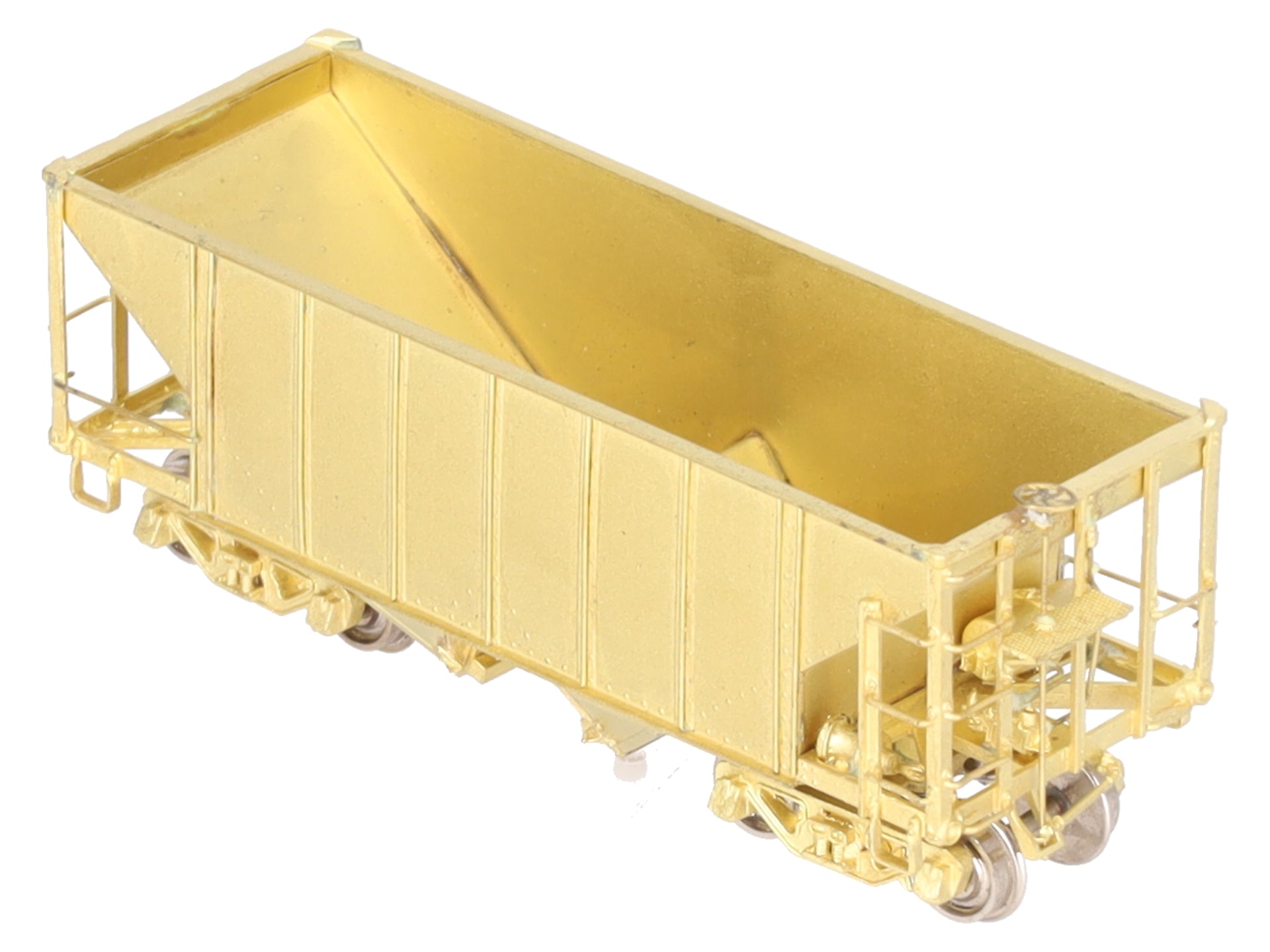 Hallmark Models HOn3  Undecorated BRASS Rolling Stock Hopper EX/Box