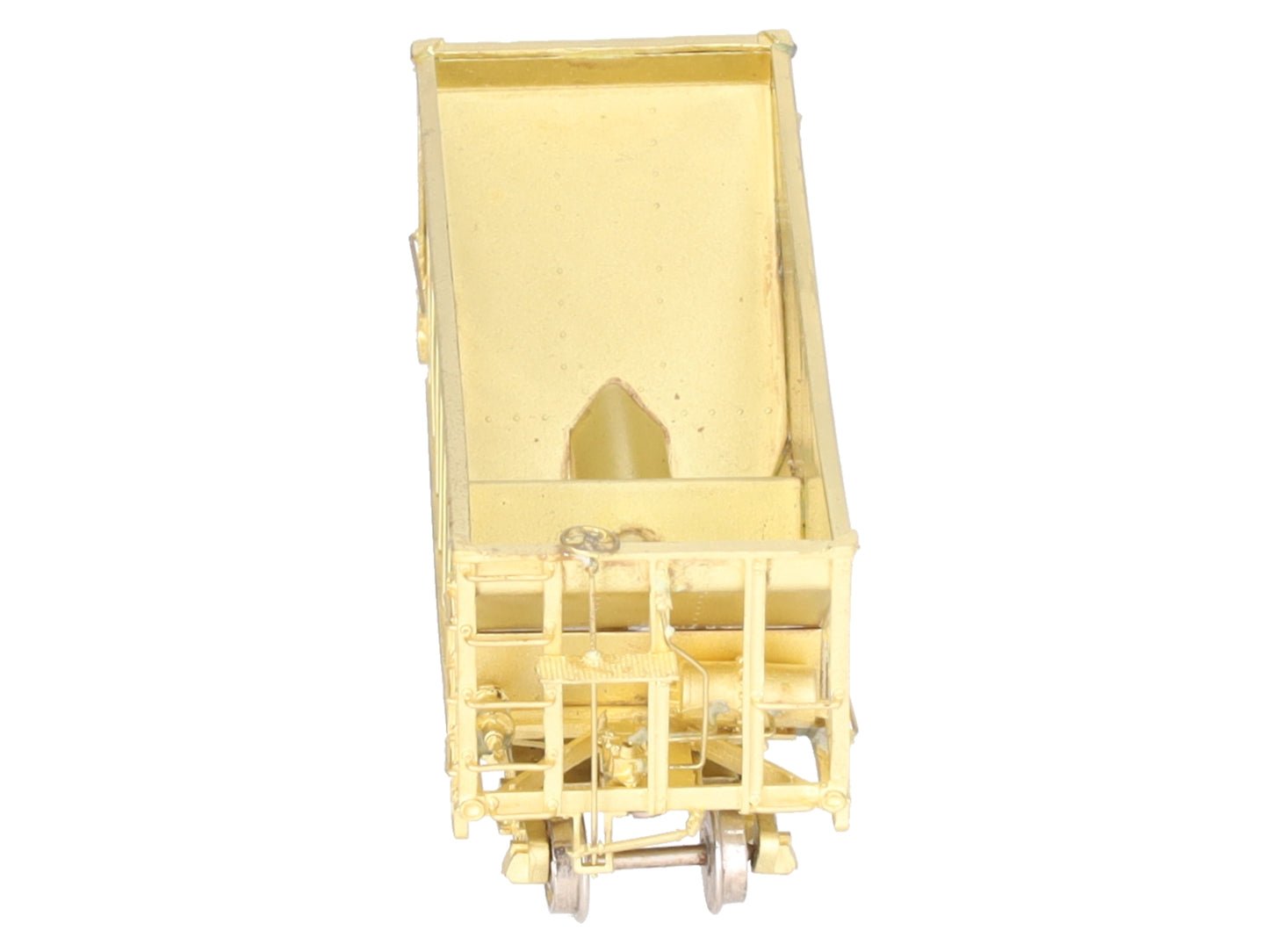 Hallmark Models HOn3  Undecorated BRASS Rolling Stock Hopper EX/Box
