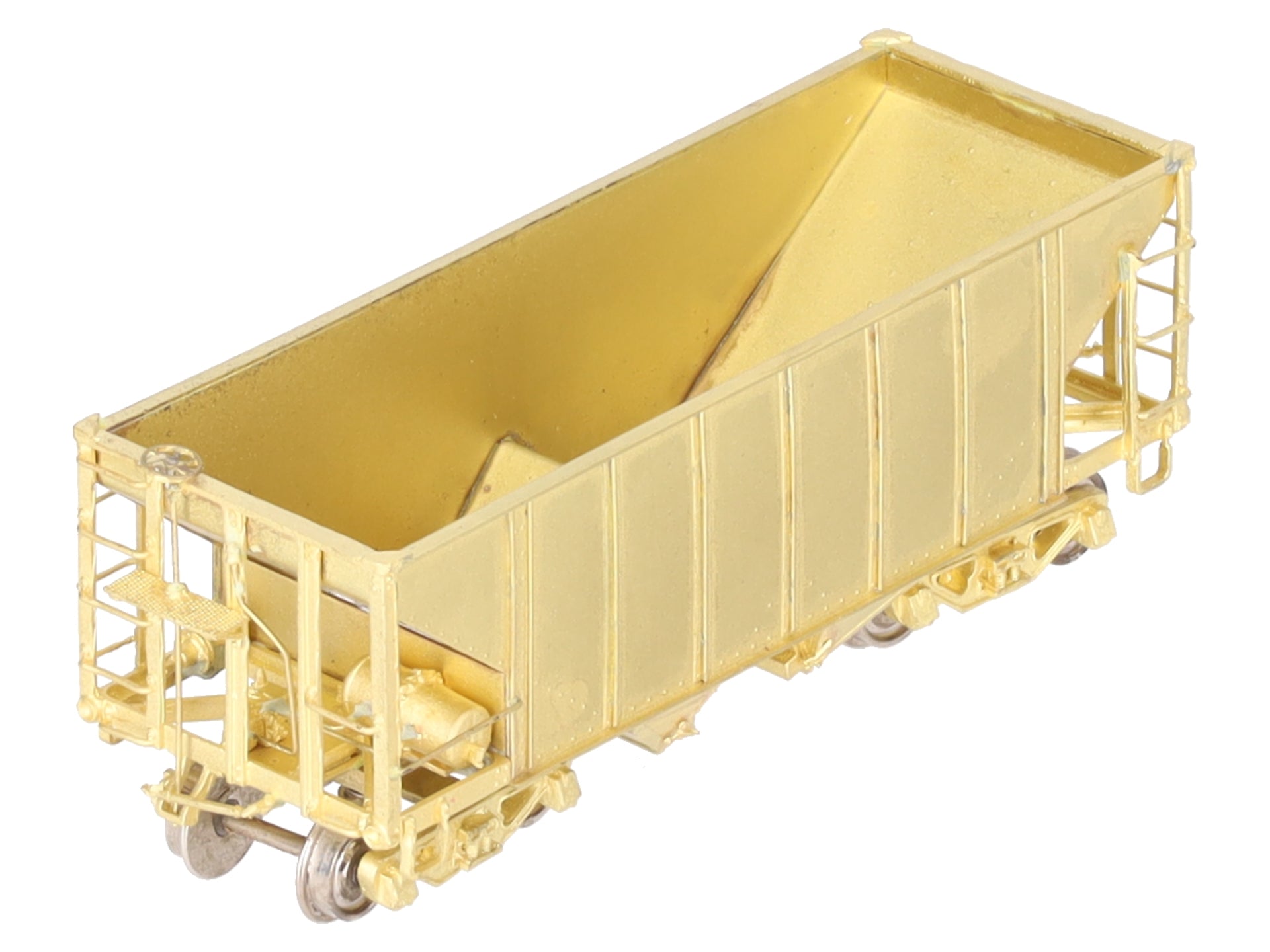 Hallmark Models HOn3  Undecorated BRASS Rolling Stock Hopper EX/Box