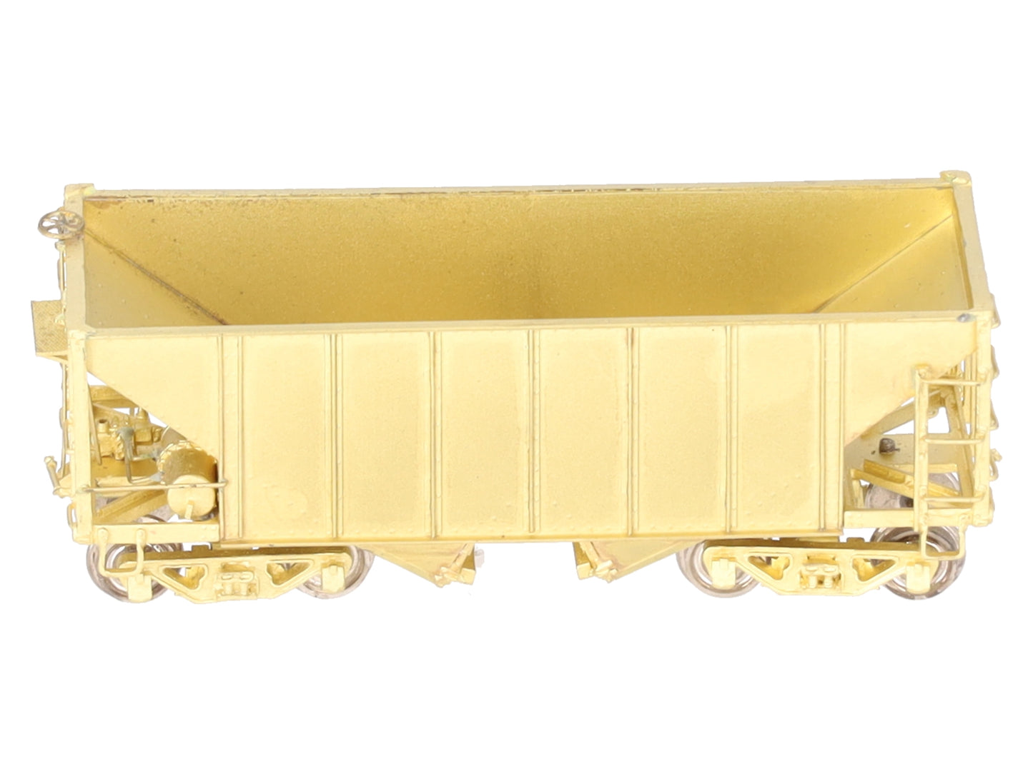 Hallmark Models HOn3  Undecorated BRASS Rolling Stock Hopper EX/Box
