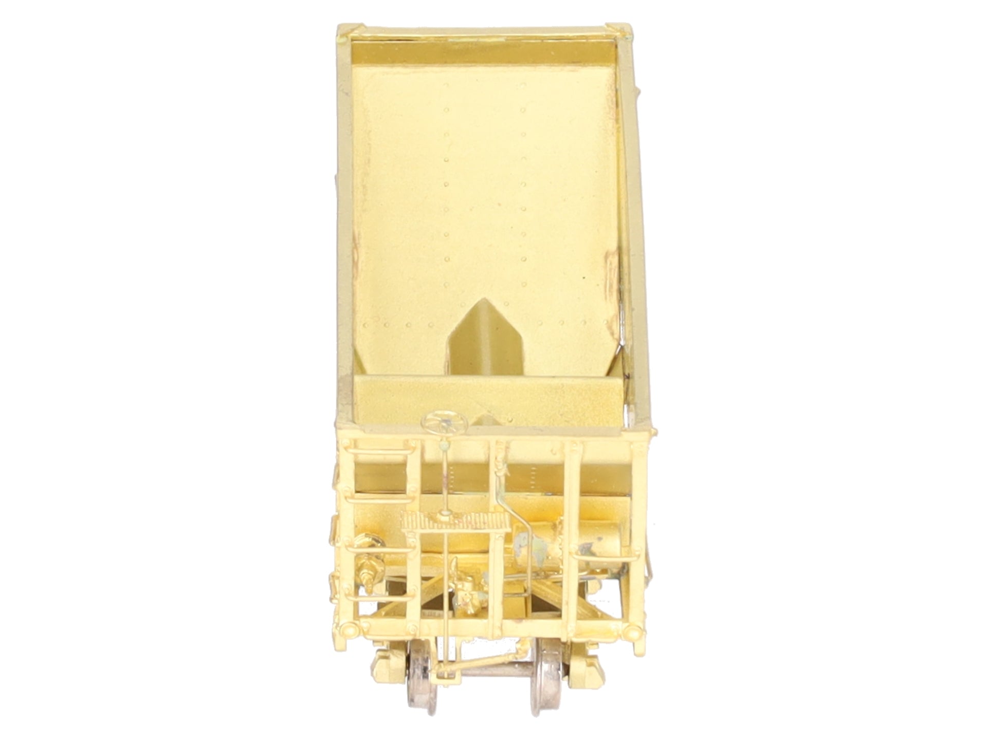 Hallmark Models HOn3  Undecorated BRASS Rolling Stock Hopper EX/Box