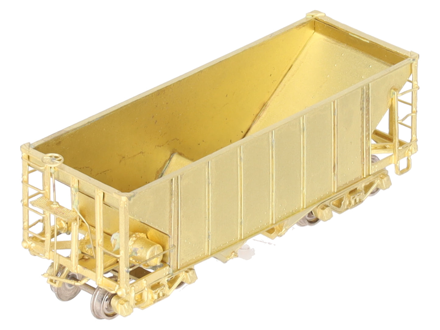 Hallmark Models HOn3  Undecorated BRASS Rolling Stock Hopper EX/Box