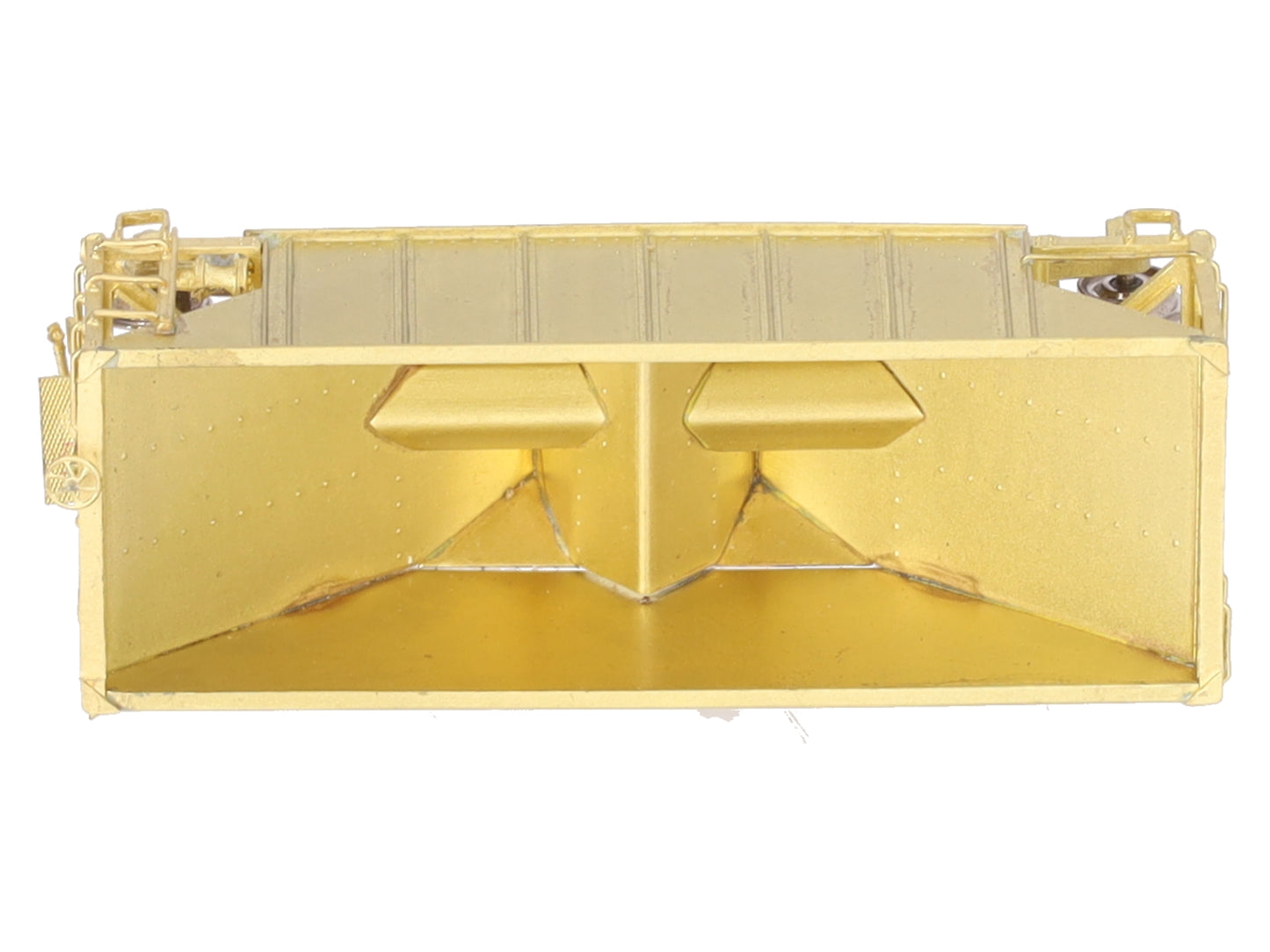 Hallmark Models HOn3  Undecorated BRASS Rolling Stock Hopper EX/Box
