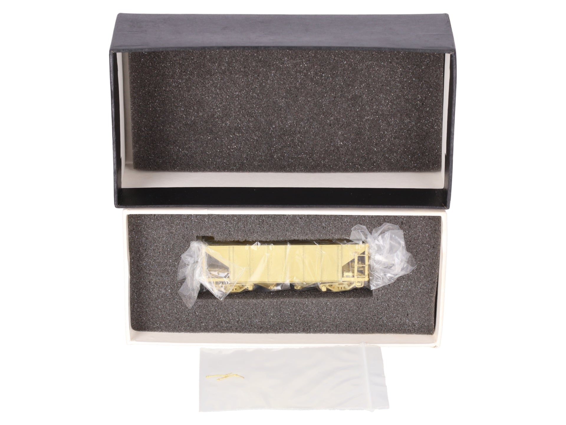 Hallmark Models HOn3  Undecorated BRASS Rolling Stock Hopper EX/Box