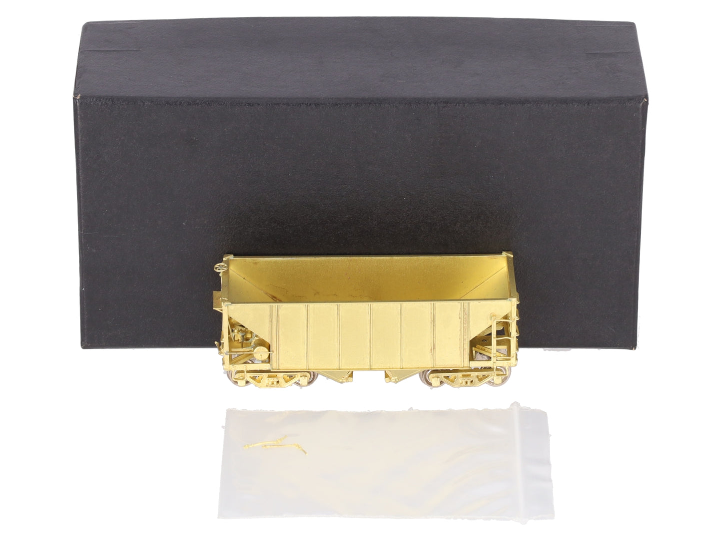 Hallmark Models HOn3  Undecorated BRASS Rolling Stock Hopper EX/Box