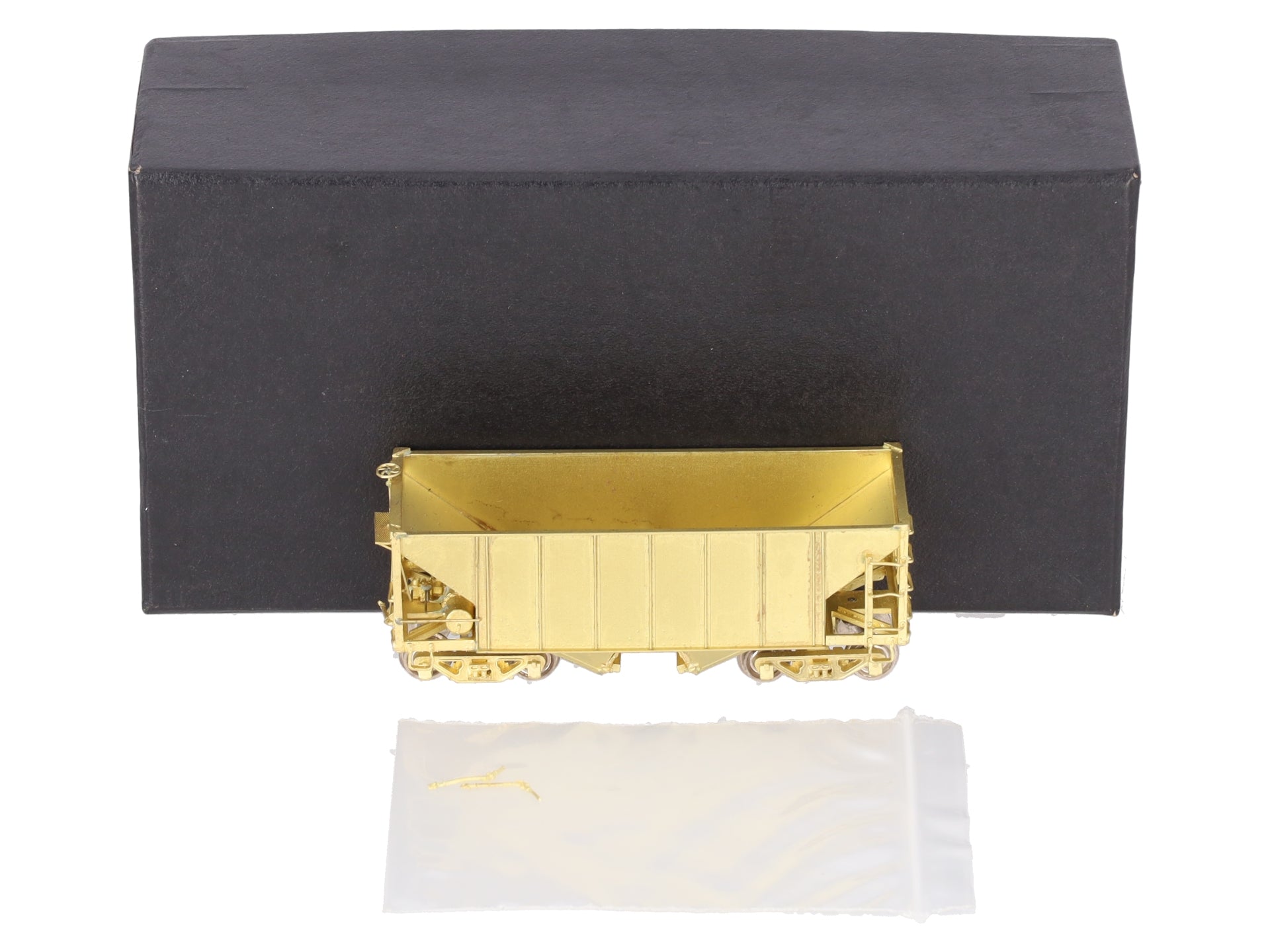Hallmark Models HOn3  Undecorated BRASS Rolling Stock Hopper EX/Box