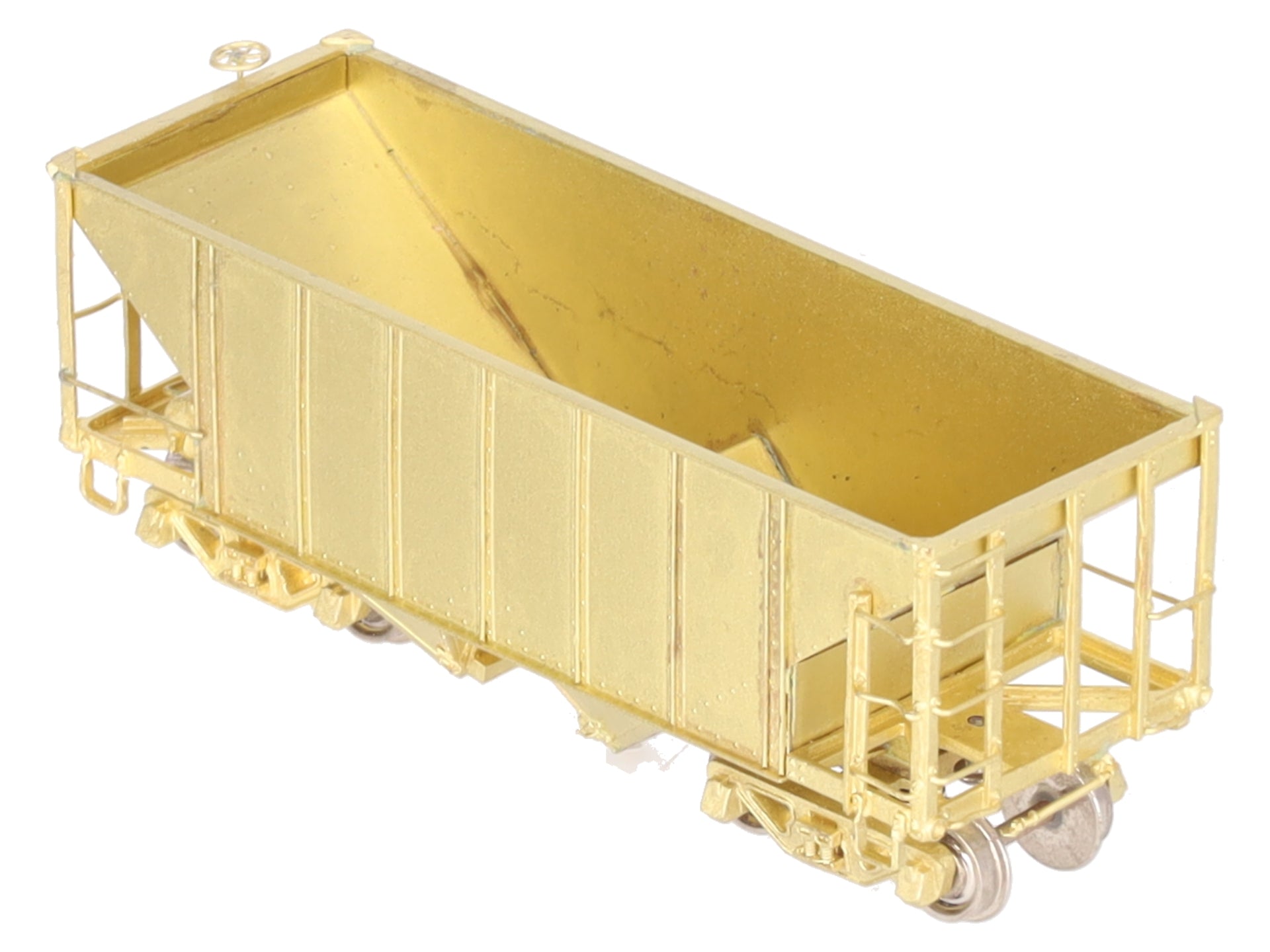 Hallmark Models HOn3  Undecorated BRASS Rolling Stock Hopper EX/Box