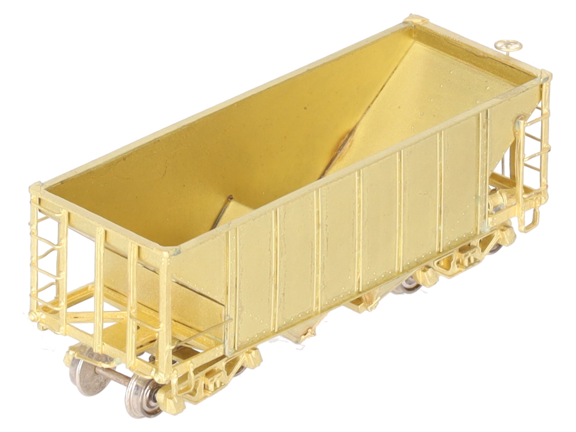 Hallmark Models HOn3  Undecorated BRASS Rolling Stock Hopper EX/Box