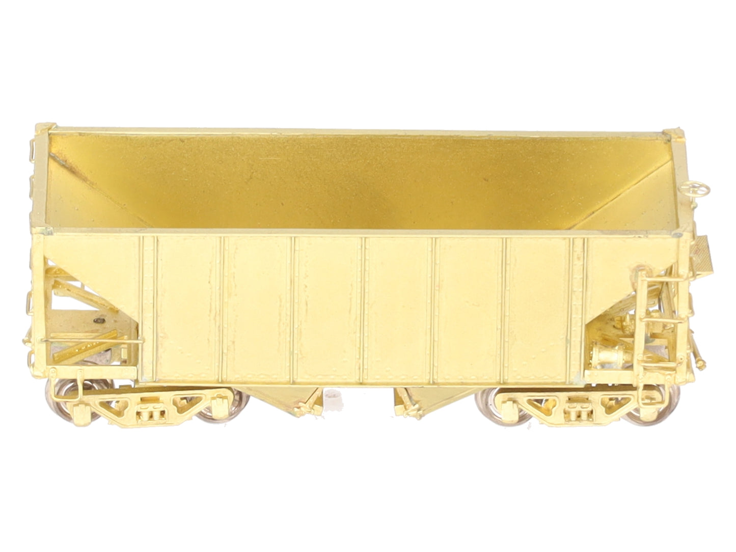 Hallmark Models HOn3  Undecorated BRASS Rolling Stock Hopper EX/Box