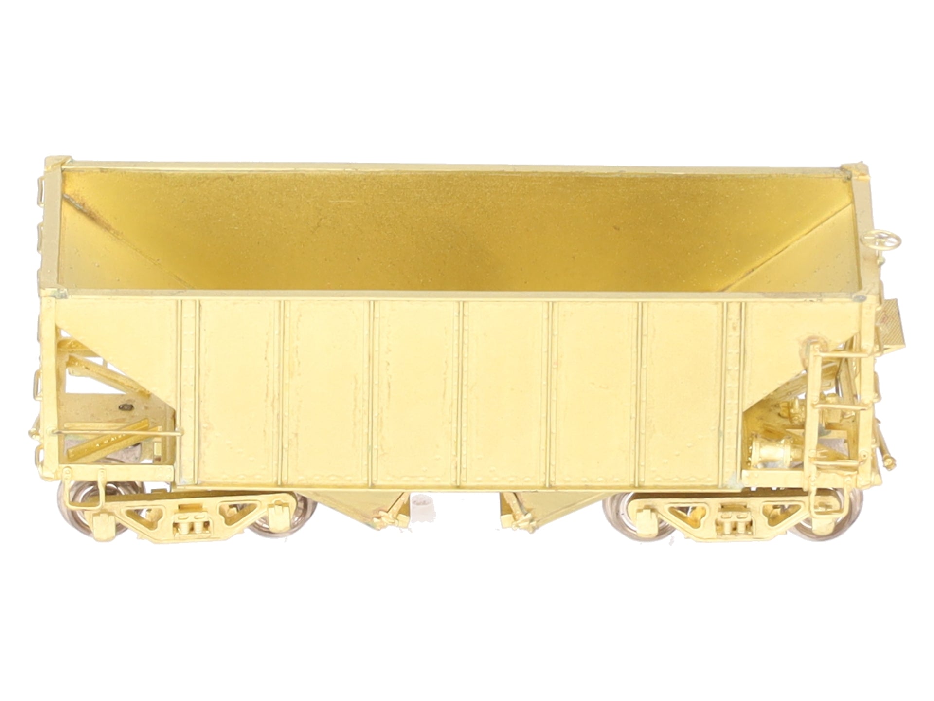 Hallmark Models HOn3  Undecorated BRASS Rolling Stock Hopper EX/Box