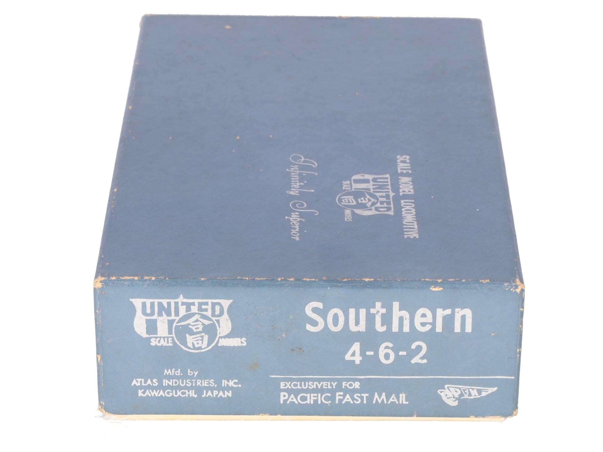 United Models HO Scale BRASS Southern 4-6-2 Steam Loco & Tender #1401 - Painted EX/Box