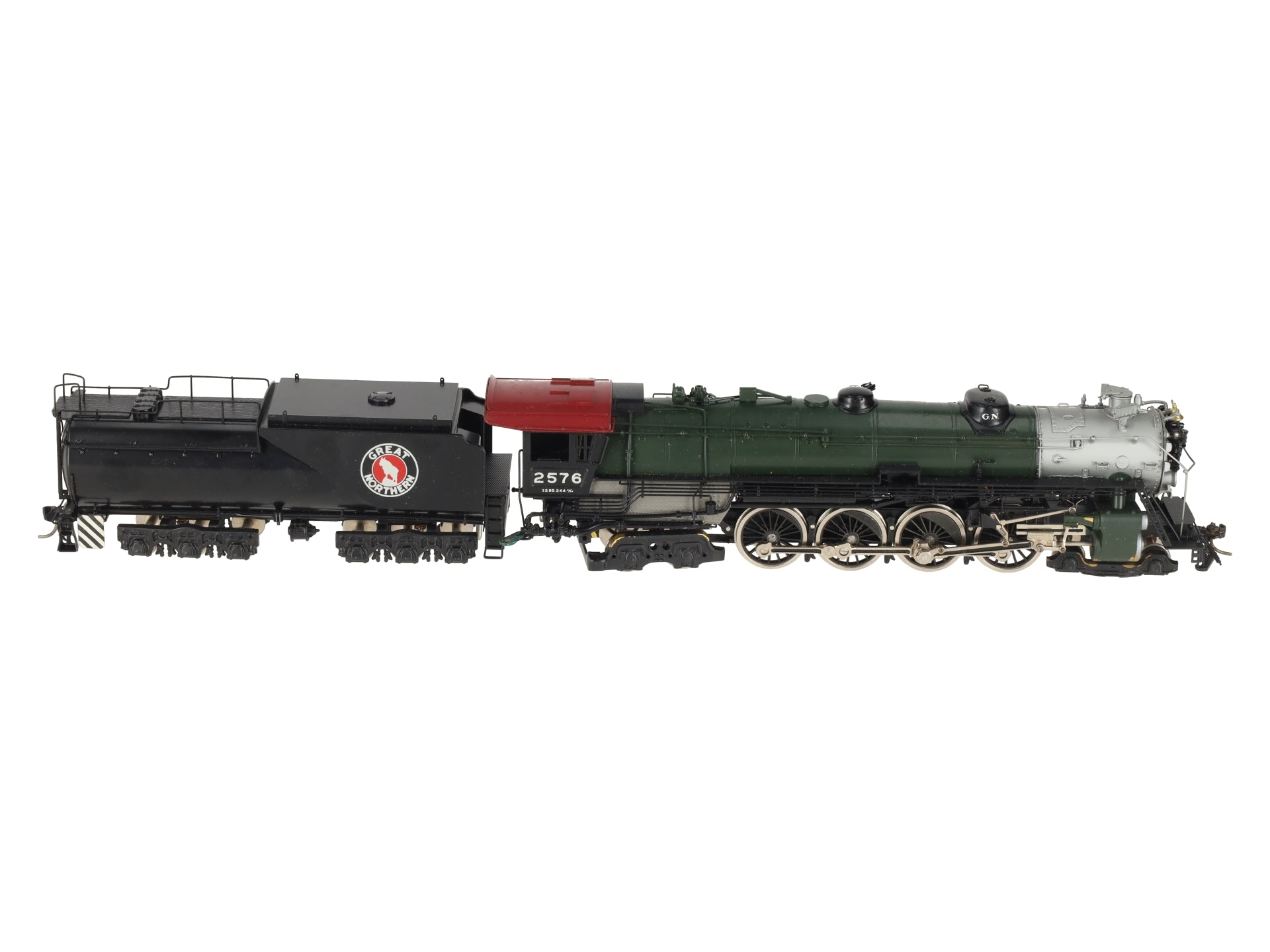 Tenshodo 143 HO BRASS Great Northern 4-8-4 Class S-2 Steam Loco & Tender EX/Box