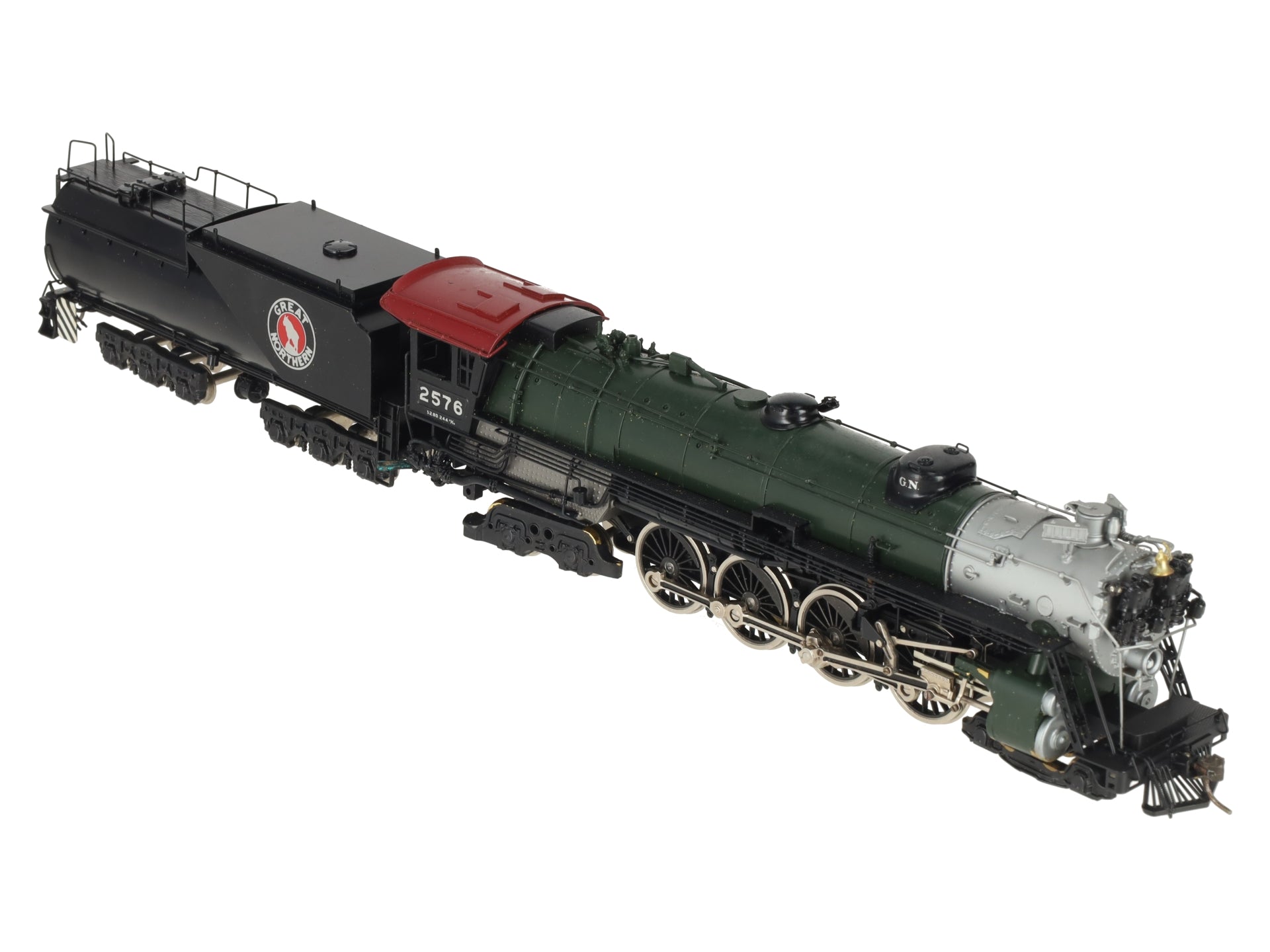 Tenshodo 143 HO BRASS Great Northern 4-8-4 Class S-2 Steam Loco & Tender EX/Box