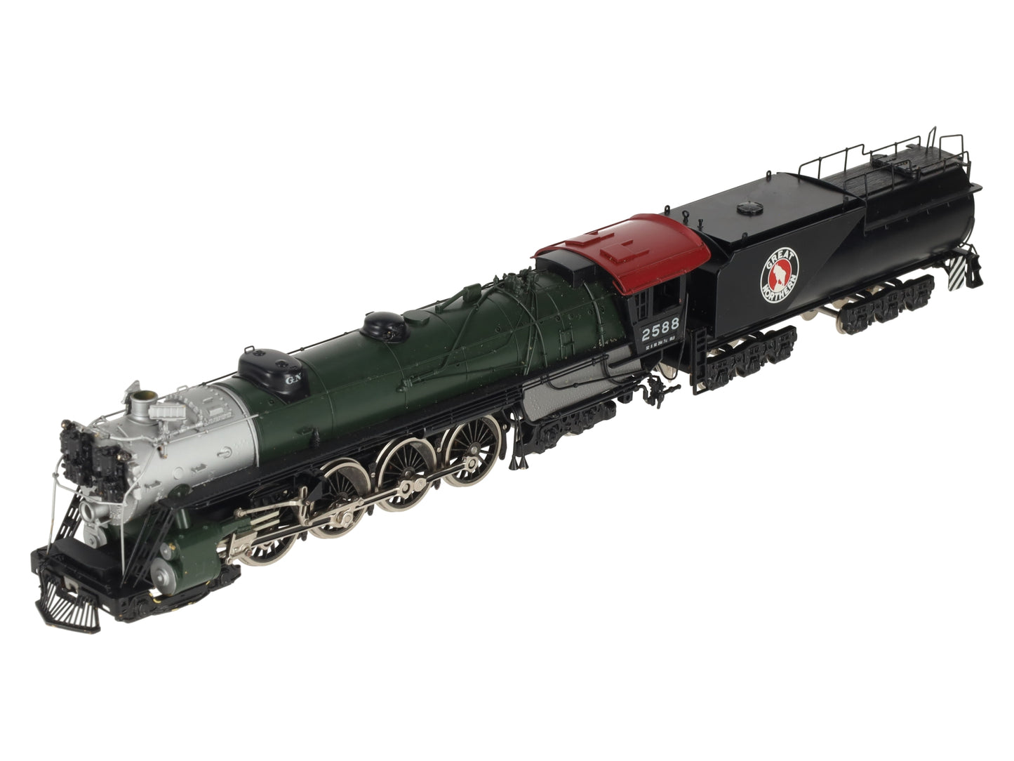 Tenshodo 164 HO BRASS Great Northern 4-8-4 Class S-2 Steam Locomotive & Tender EX/Box