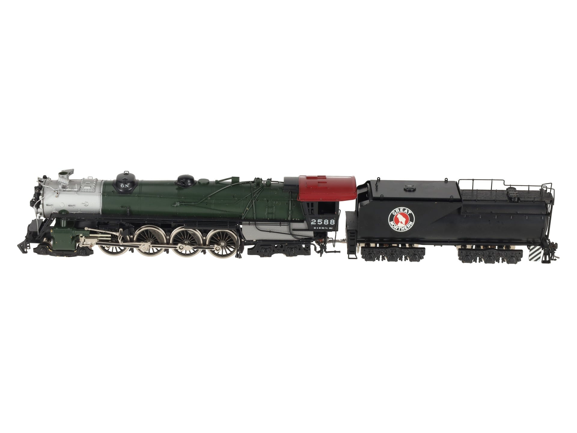 Tenshodo 164 HO BRASS Great Northern 4-8-4 Class S-2 Steam Locomotive & Tender EX/Box