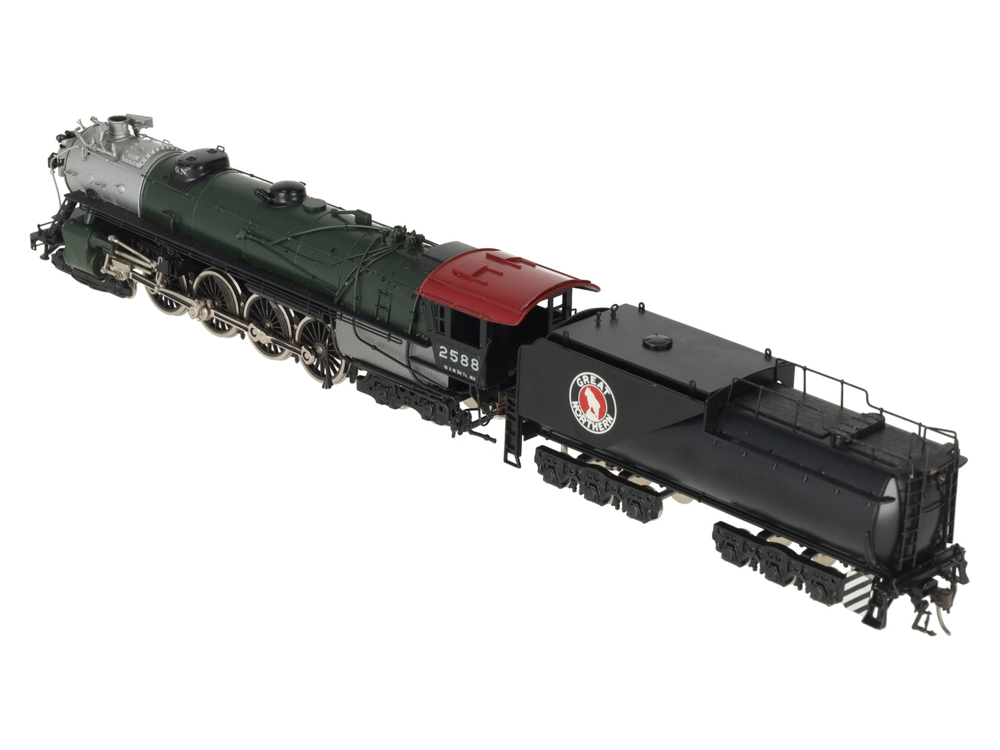 Tenshodo 164 HO BRASS Great Northern 4-8-4 Class S-2 Steam Locomotive & Tender EX/Box