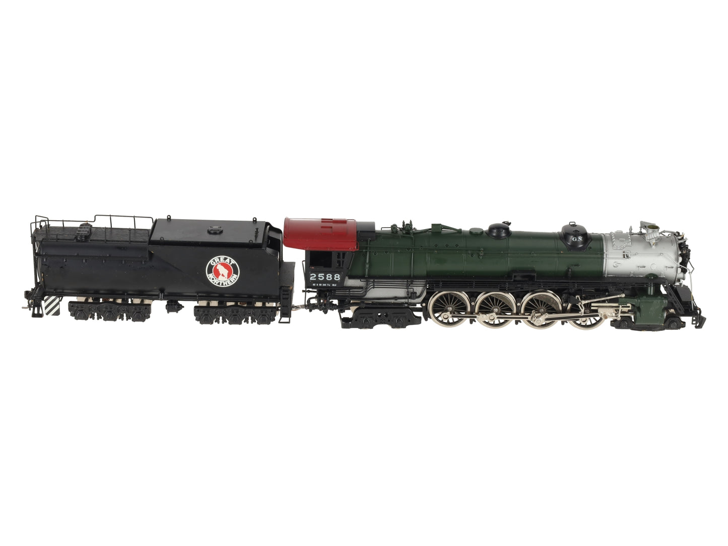 Tenshodo 164 HO BRASS Great Northern 4-8-4 Class S-2 Steam Locomotive & Tender EX/Box