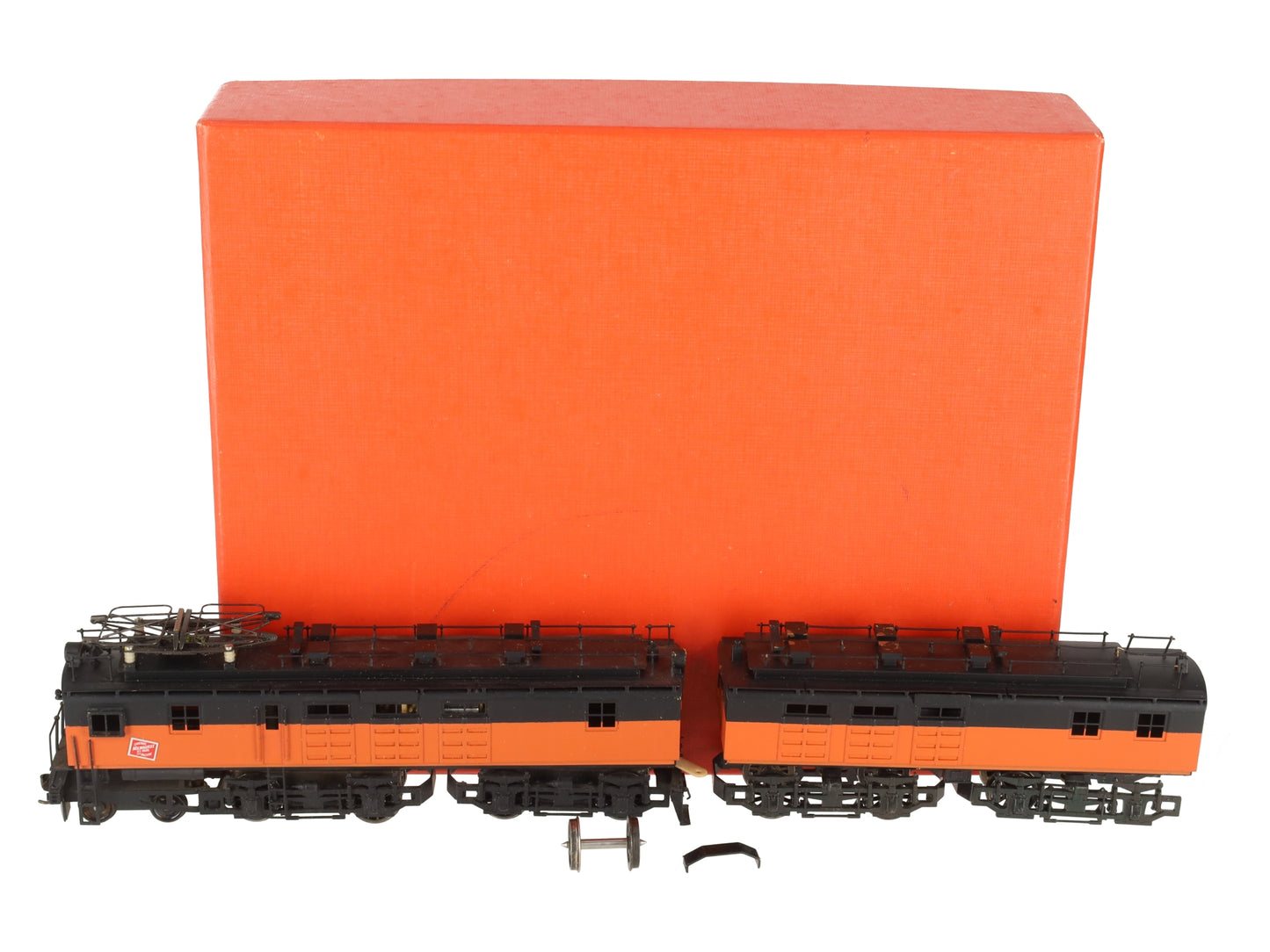Nickel Plate Products CM&StP HO Milwaukee Road EF-3/5 Electric Box Cab Set VG/Box