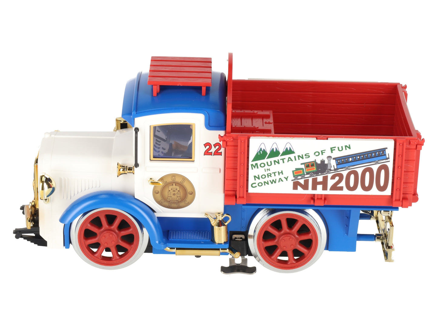 LGB 20685 G Scale Club Convention-2000 North Conway Powered Rail Truck #22 LN/Box