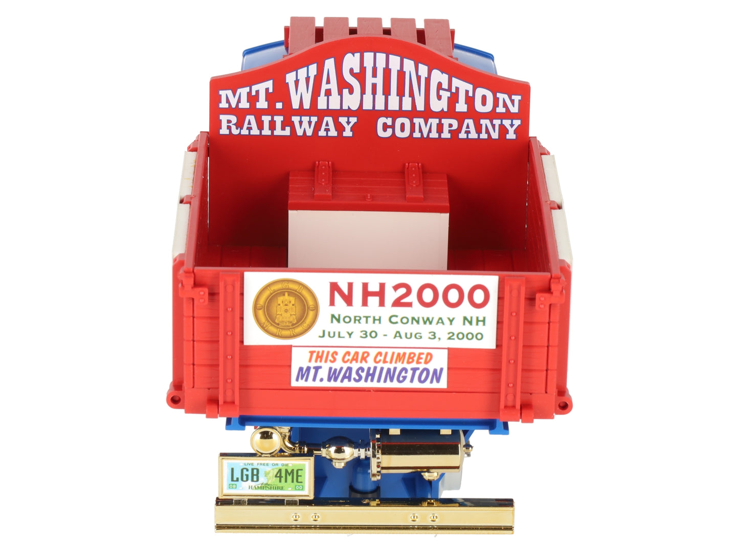 LGB 20685 G Scale Club Convention-2000 North Conway Powered Rail Truck #22 LN/Box