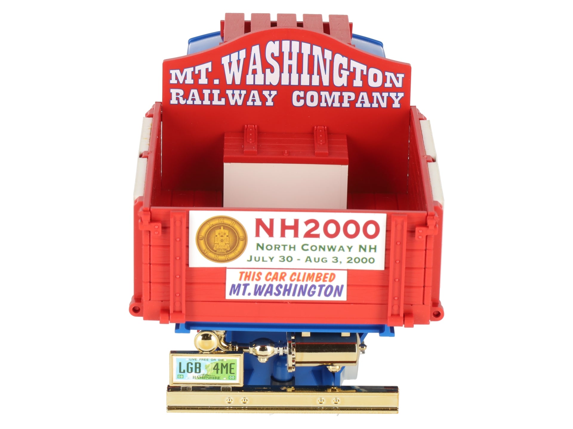 LGB 20685 G Scale Club Convention-2000 North Conway Powered Rail Truck #22 LN/Box