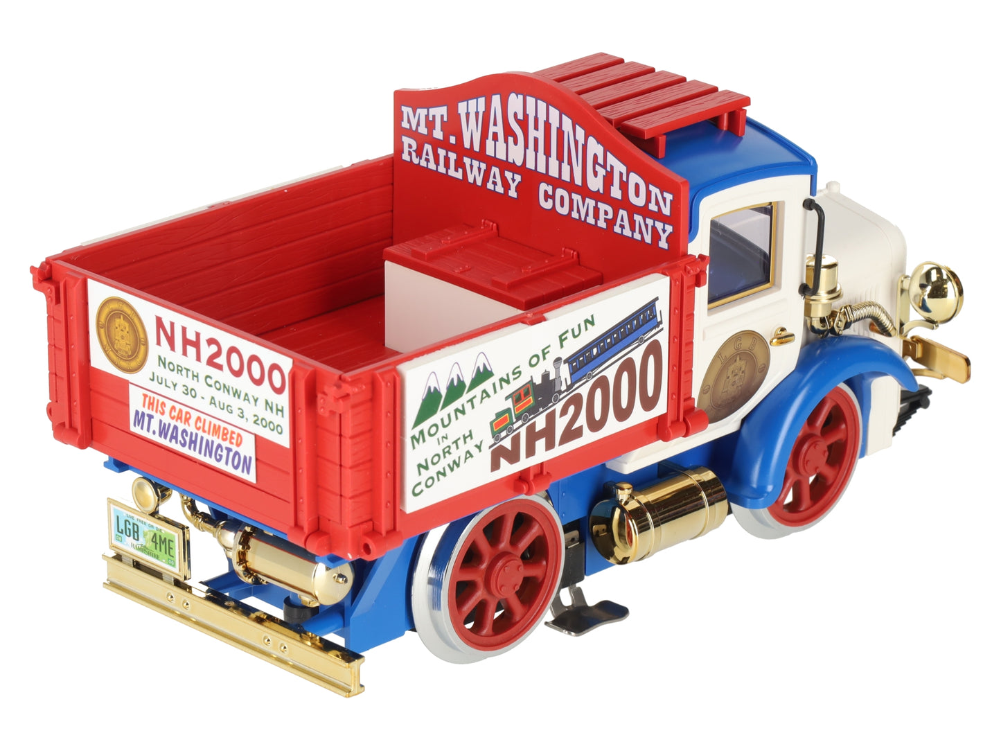 LGB 20685 G Scale Club Convention-2000 North Conway Powered Rail Truck #22 LN/Box