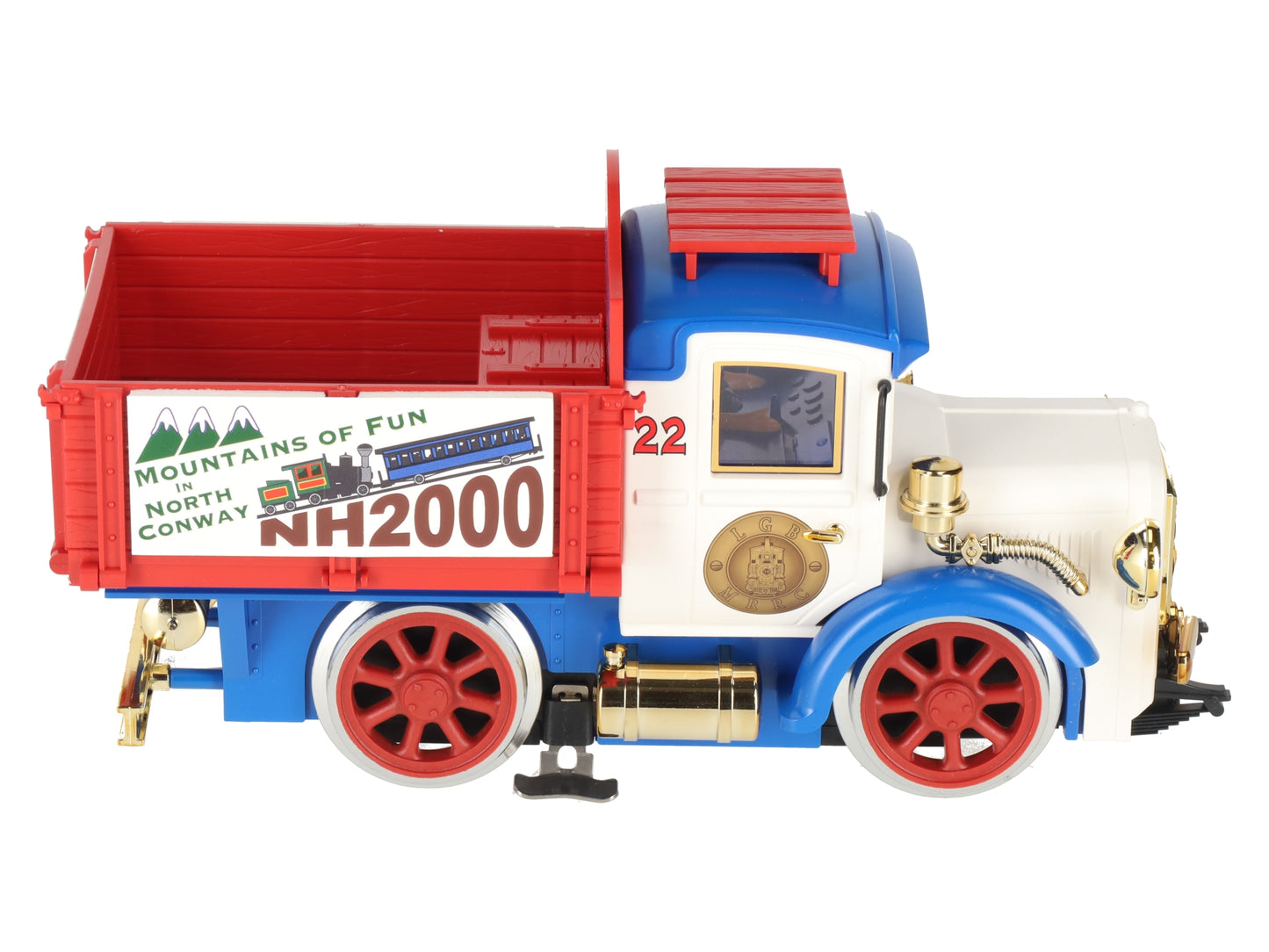 LGB 20685 G Scale Club Convention-2000 North Conway Powered Rail Truck #22 LN/Box