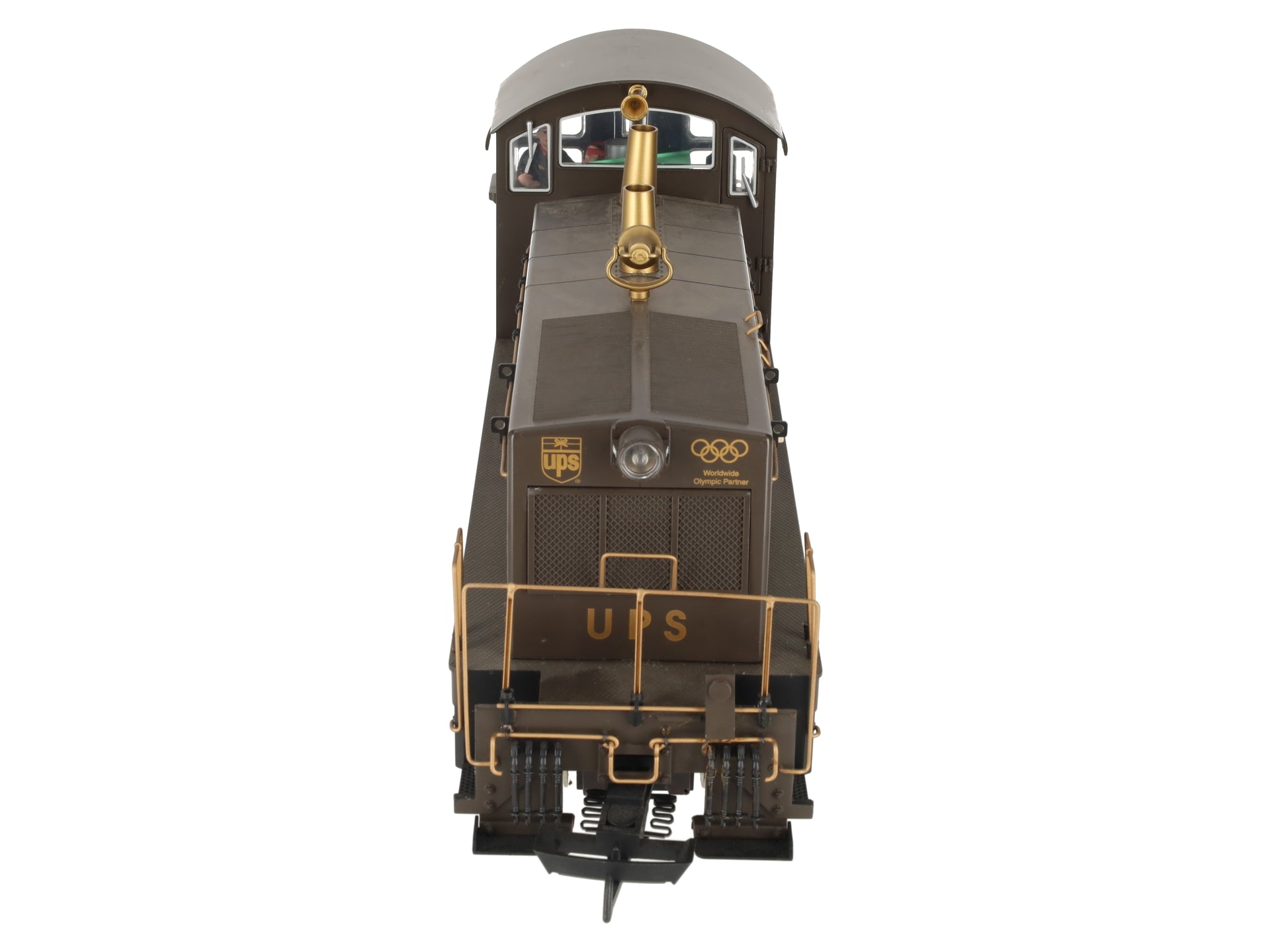 USA Trains R22037 G Scale UPS EMD NW-2 Calf Diesel Locomotive EX/Box
