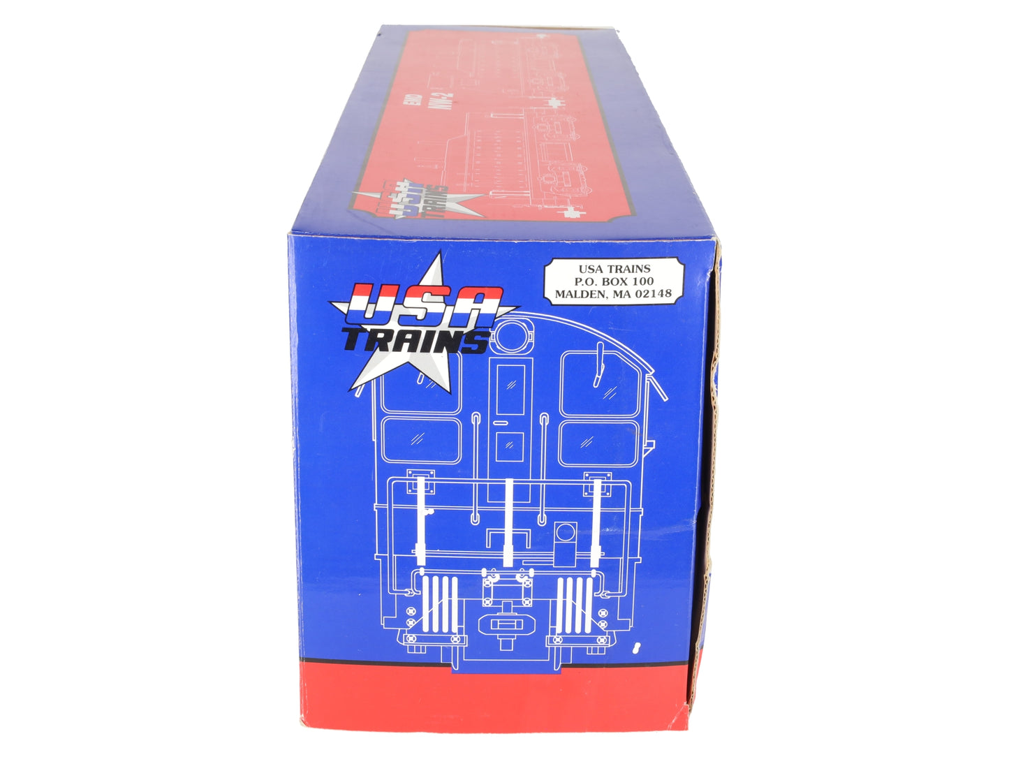 USA Trains R22037 G Scale UPS EMD NW-2 Calf Diesel Locomotive EX/Box