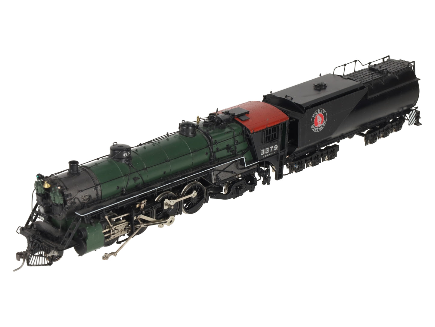 Precision Scale 15364-1 HO BRASS Great Northern 2-8-2 Steam Loco & Tender #3379 LN/Box