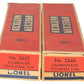Lionel Vintage O Lionel Lines Passenger Cars: 2442, 2444, 2445 -Repainted [3]