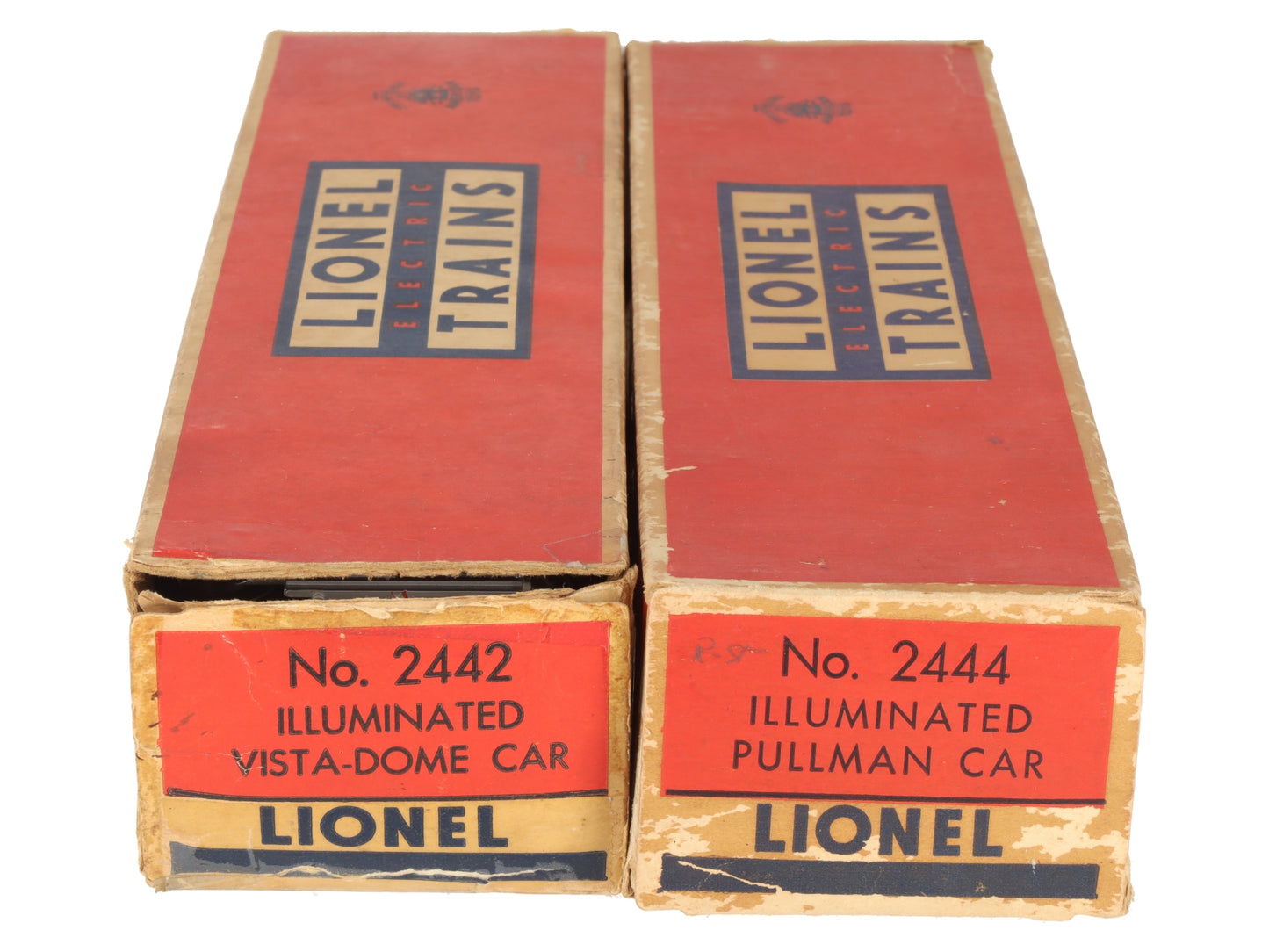 Lionel Vintage O Lionel Lines Passenger Cars: 2442, 2444, 2445 -Repainted [3]