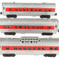 Lionel Vintage O Lionel Lines Passenger Cars: 2442, 2444, 2445 -Repainted [3]