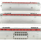 Lionel Vintage O Lionel Lines Passenger Cars: 2442, 2444, 2445 -Repainted [3]
